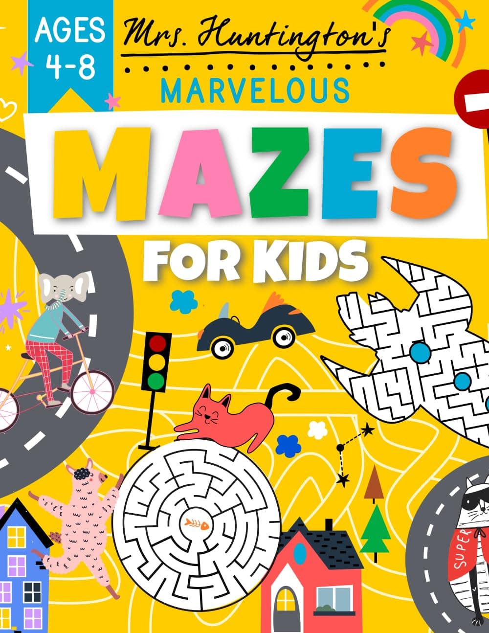Marvelous Mazes for Kids Ages 4-8: Maze Activity Variety Puzzle Book (Kids Activity Books)