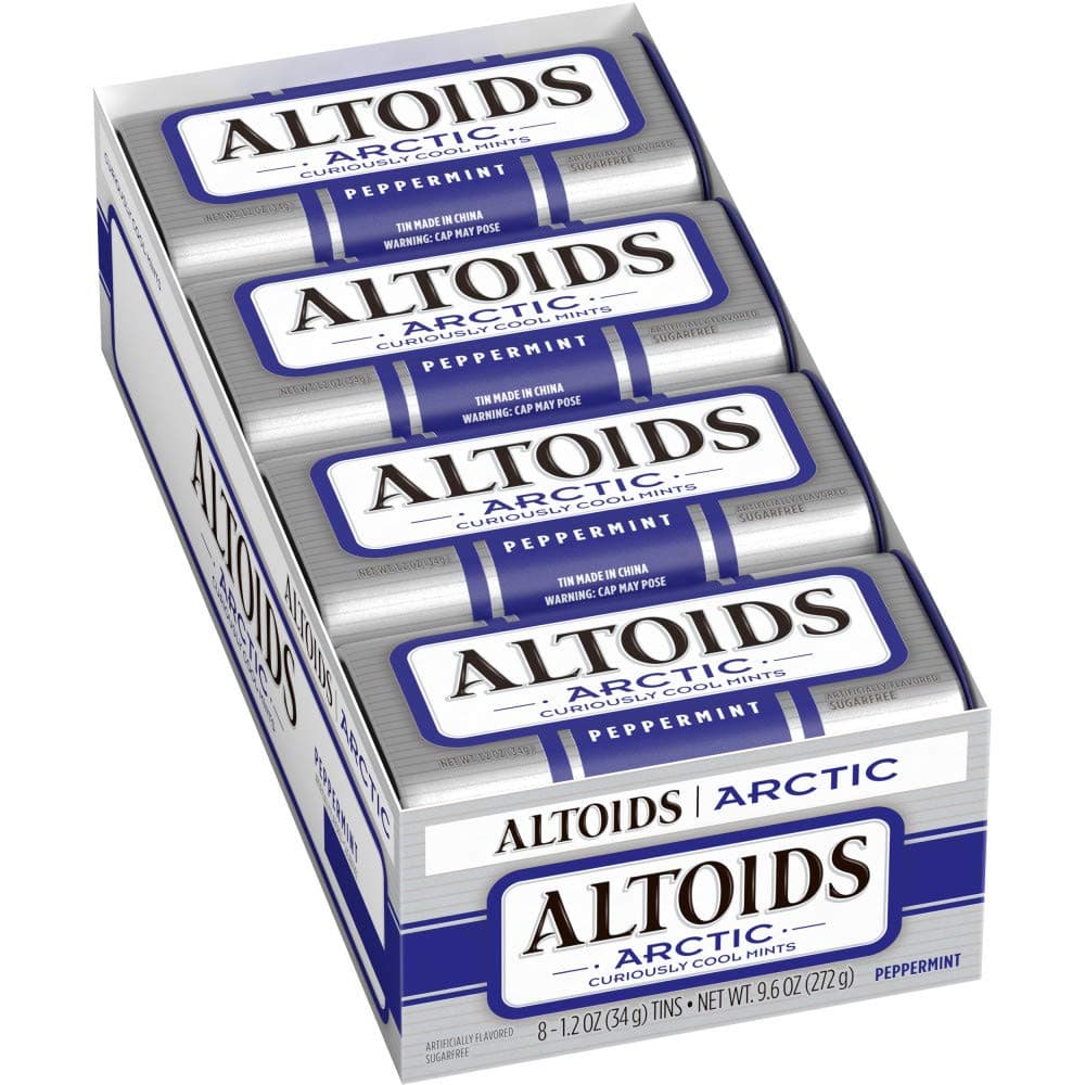 Altoids Arctic Curiously Cool Mints Peppermint: 8 Packs of 1.2 Oz - Tj have a problem Contact 24 hour service Thank You by Wartshop