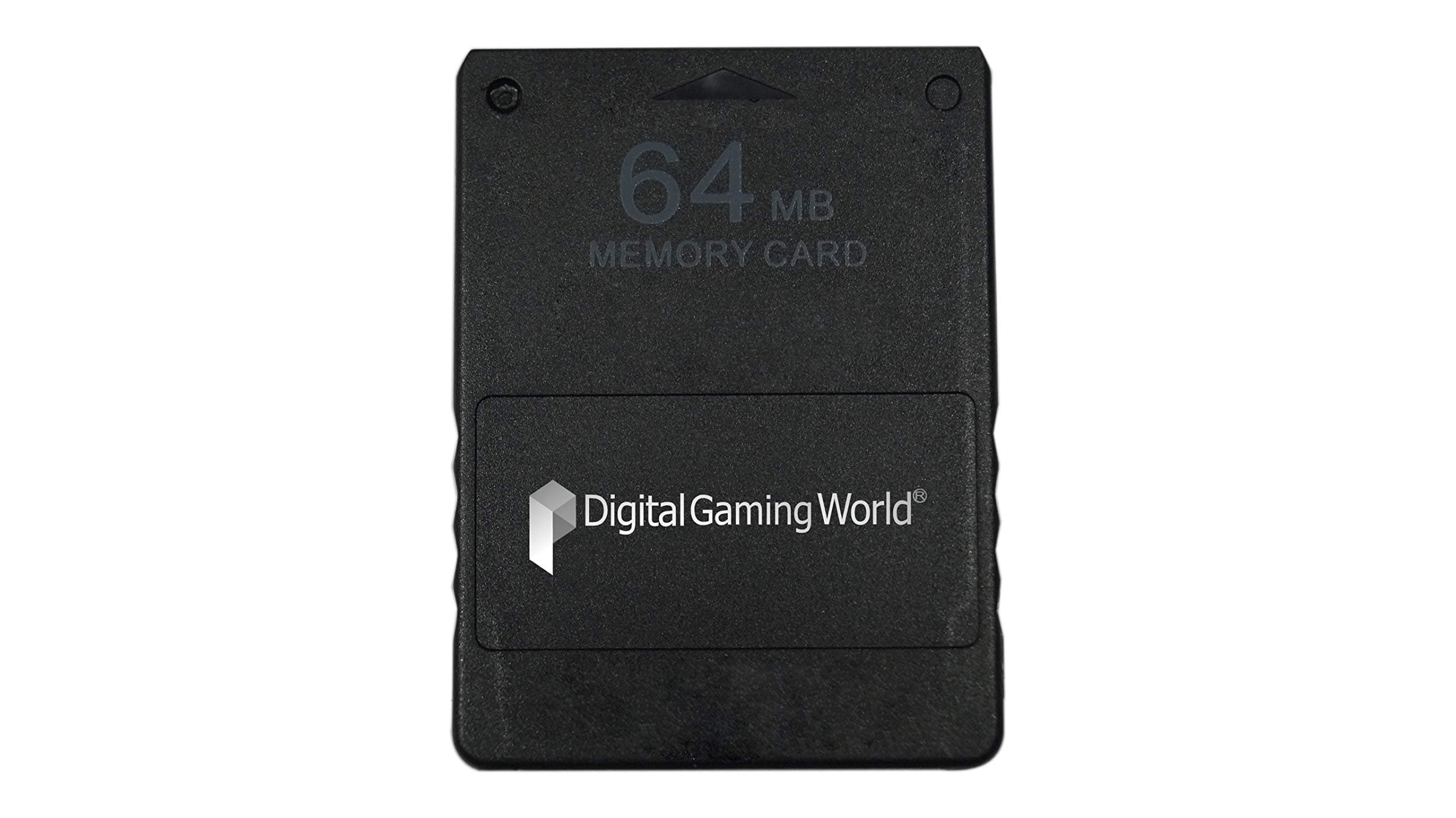 Digital Gaming World 64-MB Memory Card for PS-2 (Black)