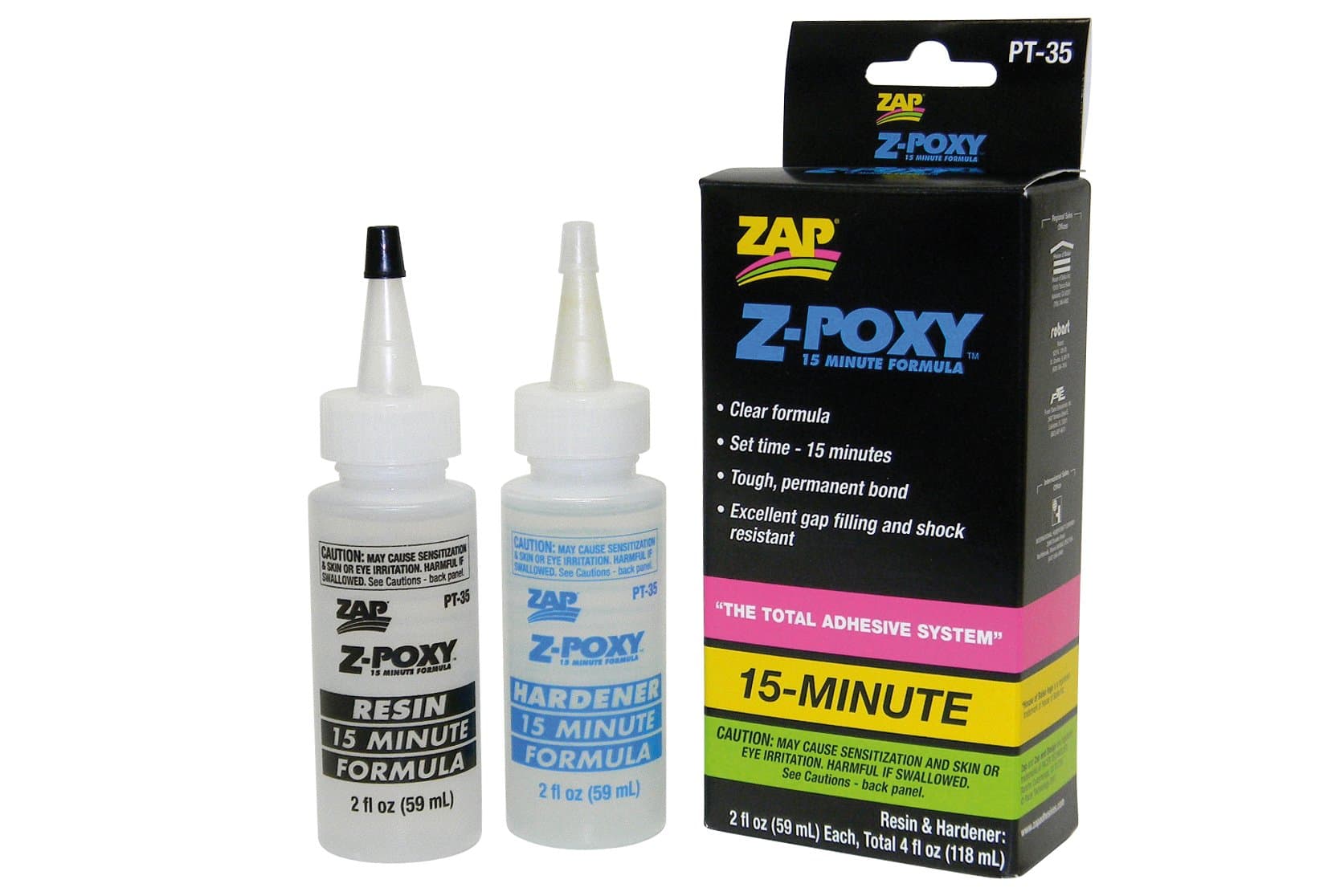 Glue Zap Z-Poxy 15 Minute Epoxy PAAPT35 Epoxies