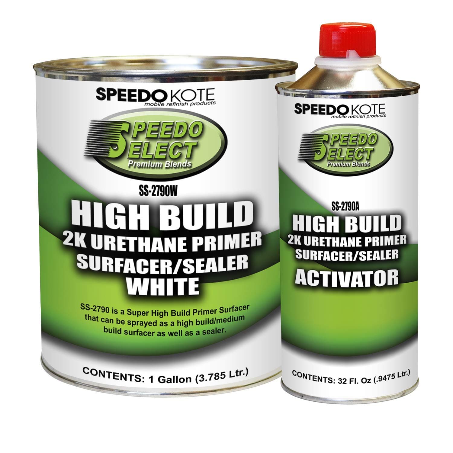 2790W/SS-2790A Super Fill High Build Primer WHITE. For California, Delaware, or Maryland, order SMR-221W