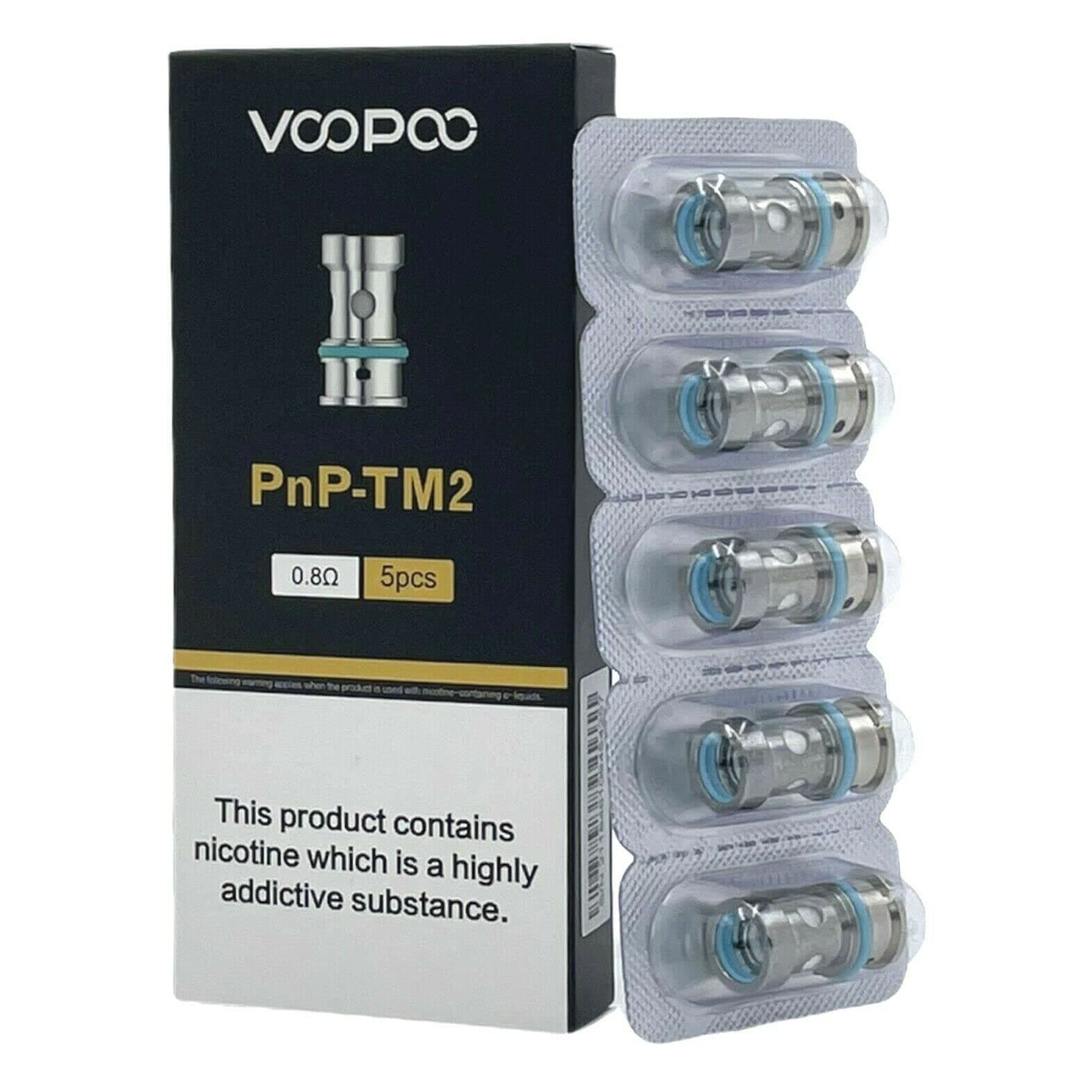 100% Original PnP-TM2 0.8ohm Coil for Vinci R X Drag X S Argus GT Argus AIR V.Suit- 5pcs