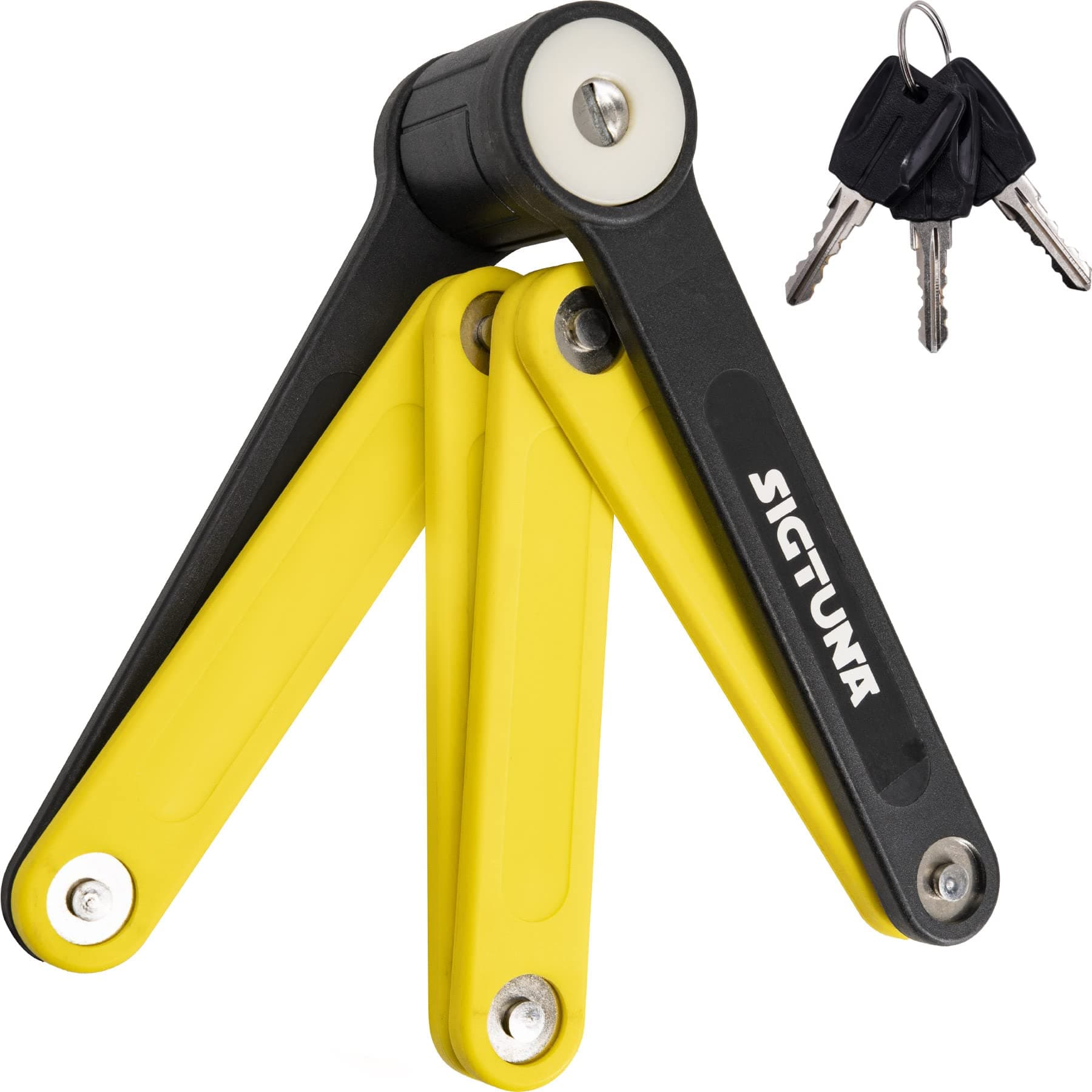 Folding Lock Yellow
