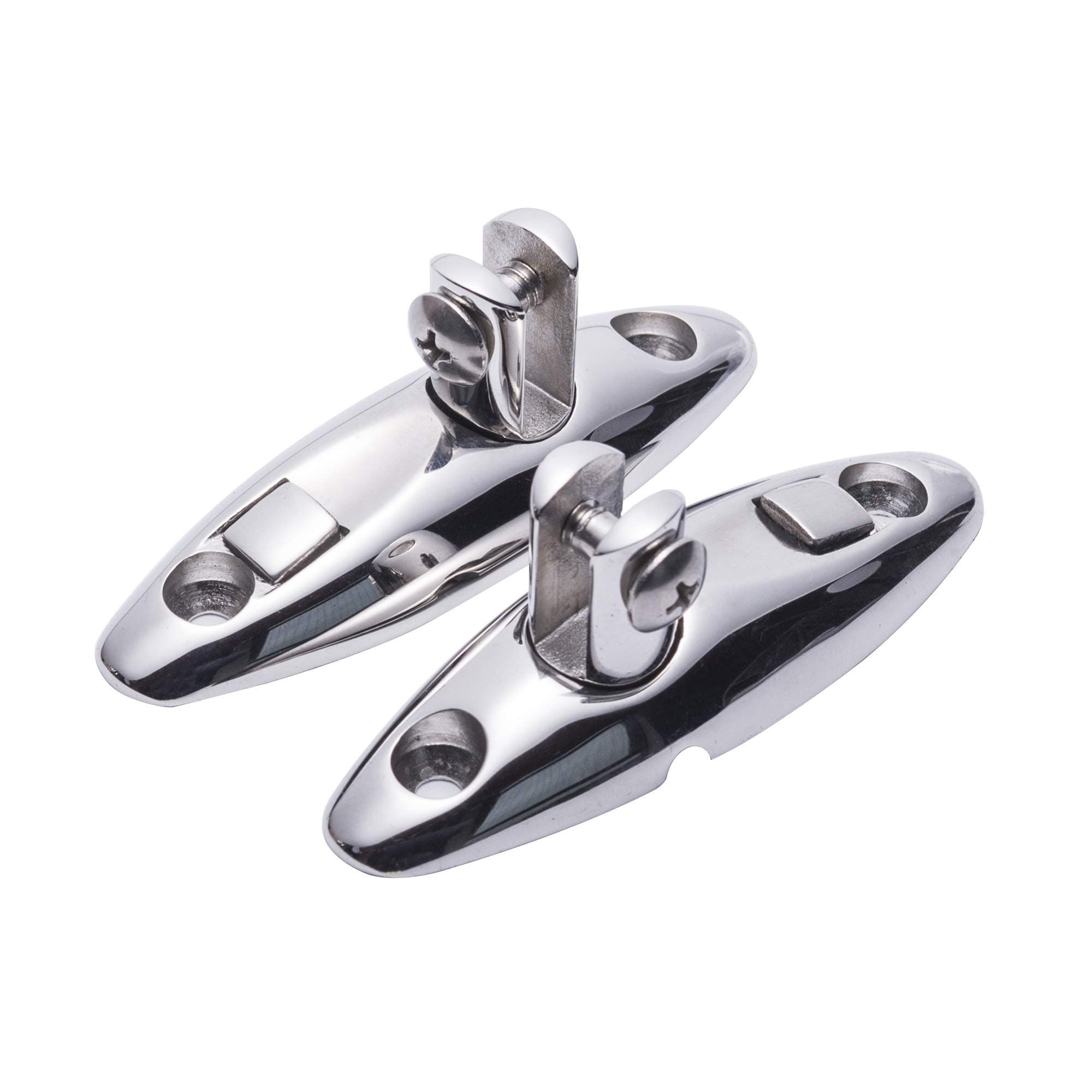 Boat Bimini Top Swivel Hinge,316 Stainless Steel Deck Side Mount Quick Release Hinge,Marine Hardware Accessories,Include Screws, Pack of 2