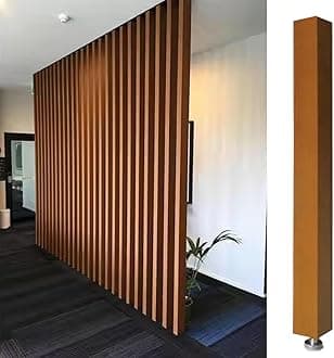 Room Divider Modern DIY Room Divider for Privacy Screen/Doorway/Studio Apartment, Square Wall Partition Floor to Ceiling Design, Easy to Install & Remove (Color : 1pc Height, Size : 160cm/63in/5.2