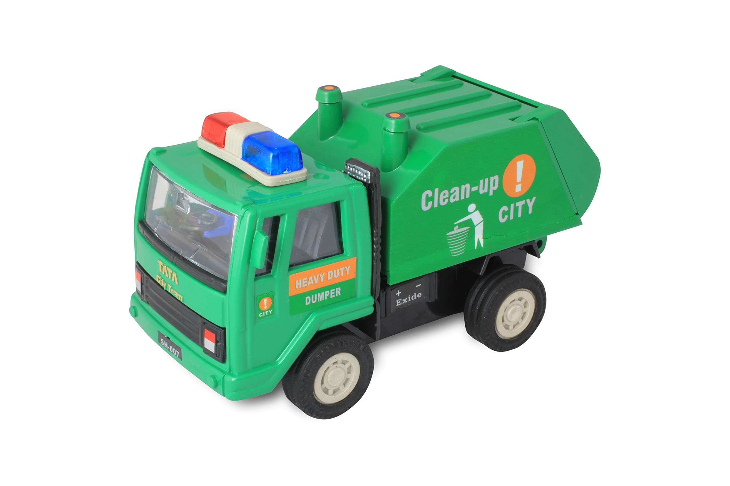 Plastic Clean-up Toy Truck, Pack Of 1, Green