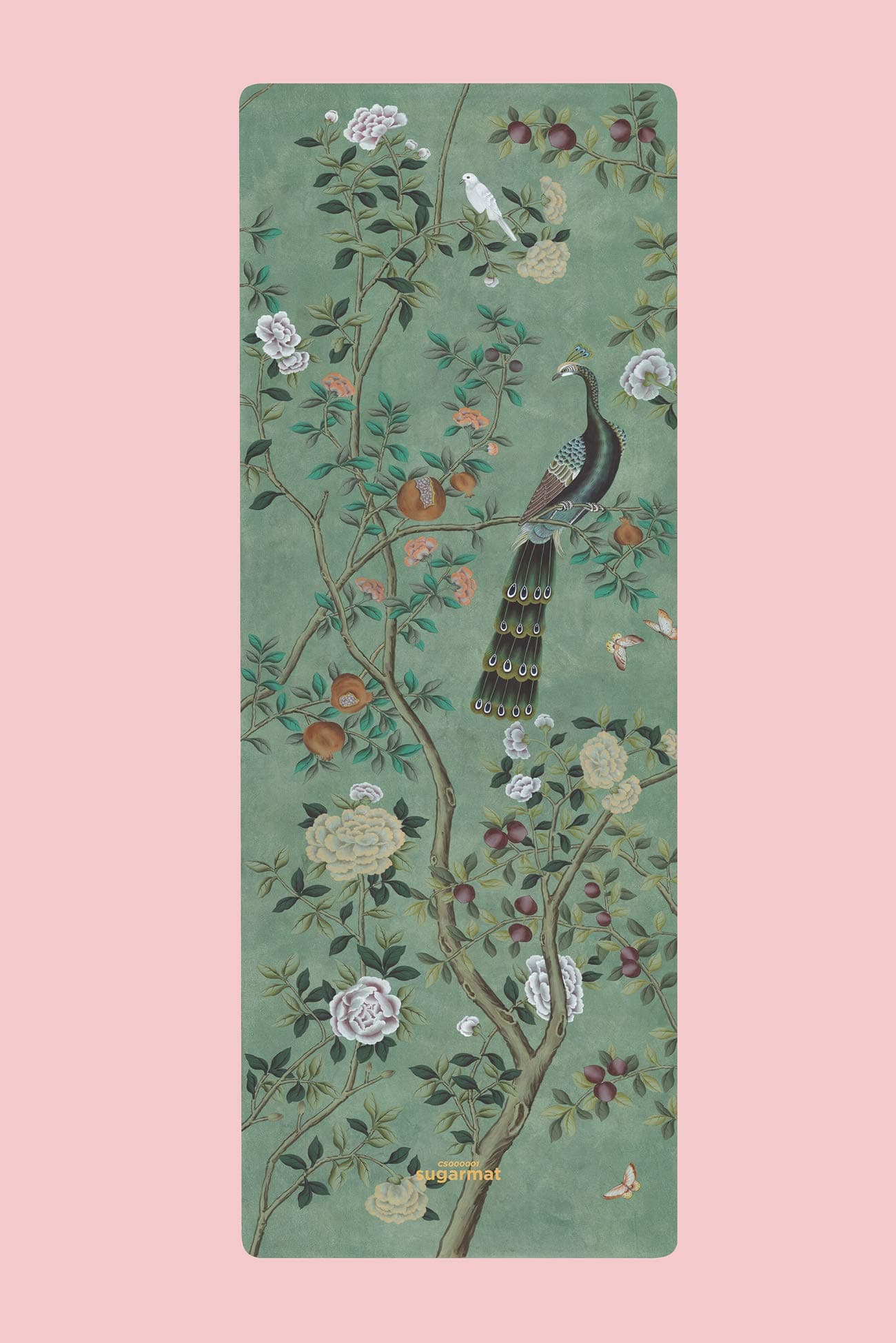 Jade Chinoise Yoga Mat with Free Strap - Eco Lux (Panel 4)