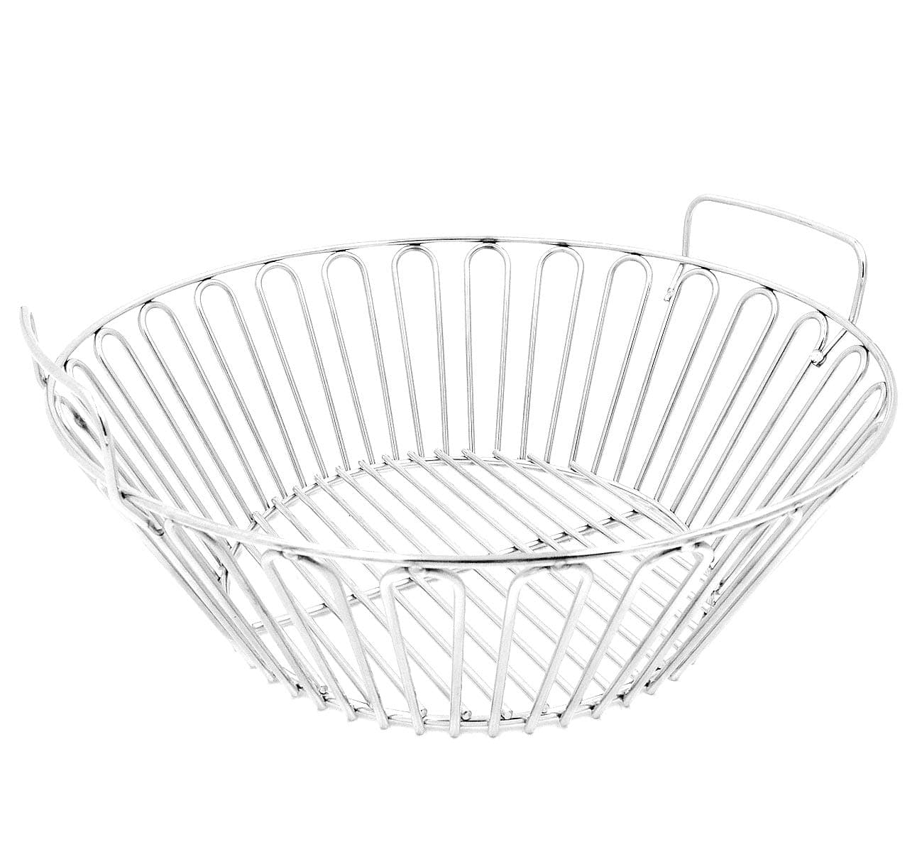 ZBXFCSH 13.5 inch Charcoal Ash Basket Fits for Large Big Green Egg Grill, Kamado Joe Classic, Pit Boss, Louisiana Grills,Primo Kamado Grill and Large BGE