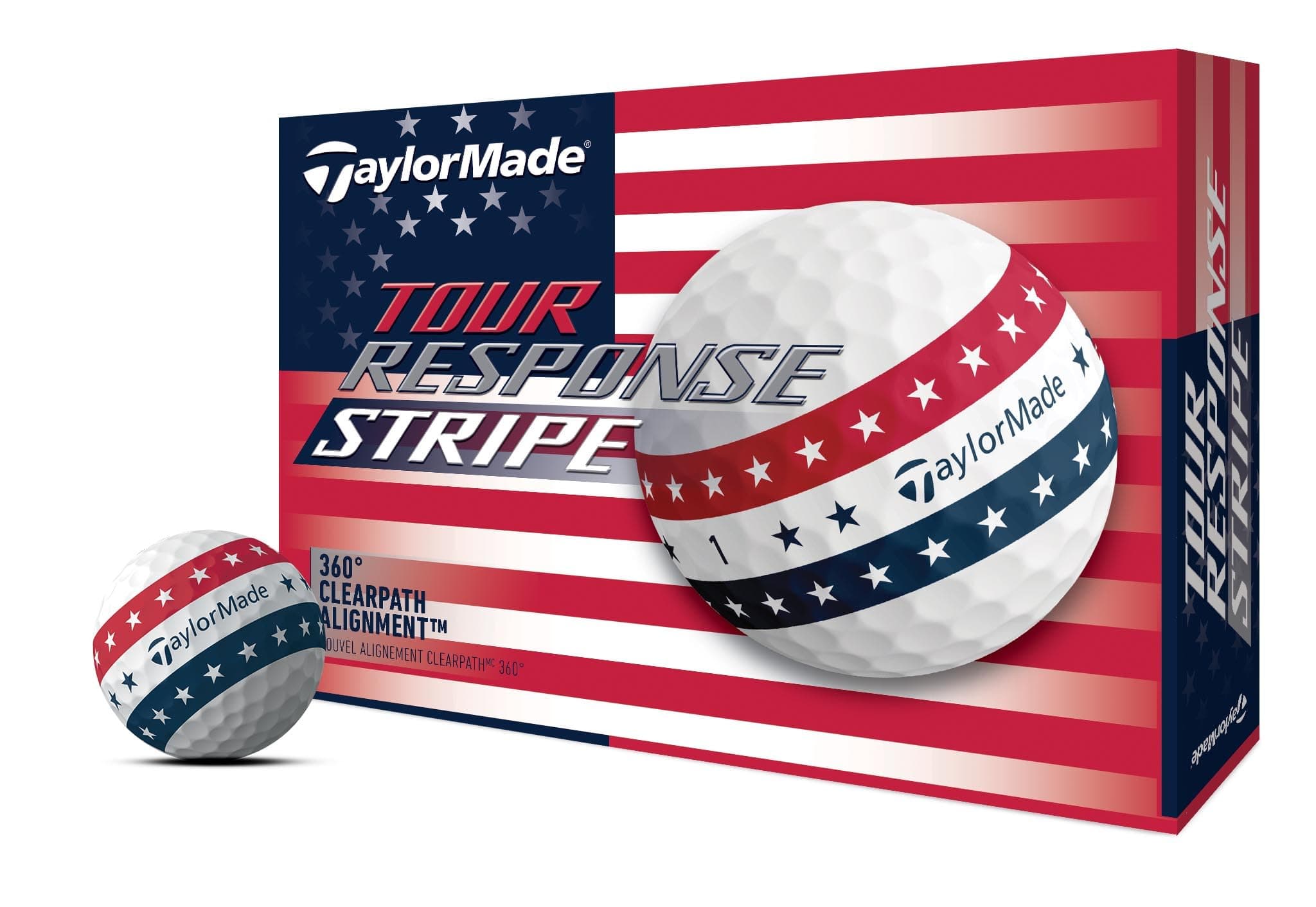 Golf Tour Response Stripe USA ONE Dozen