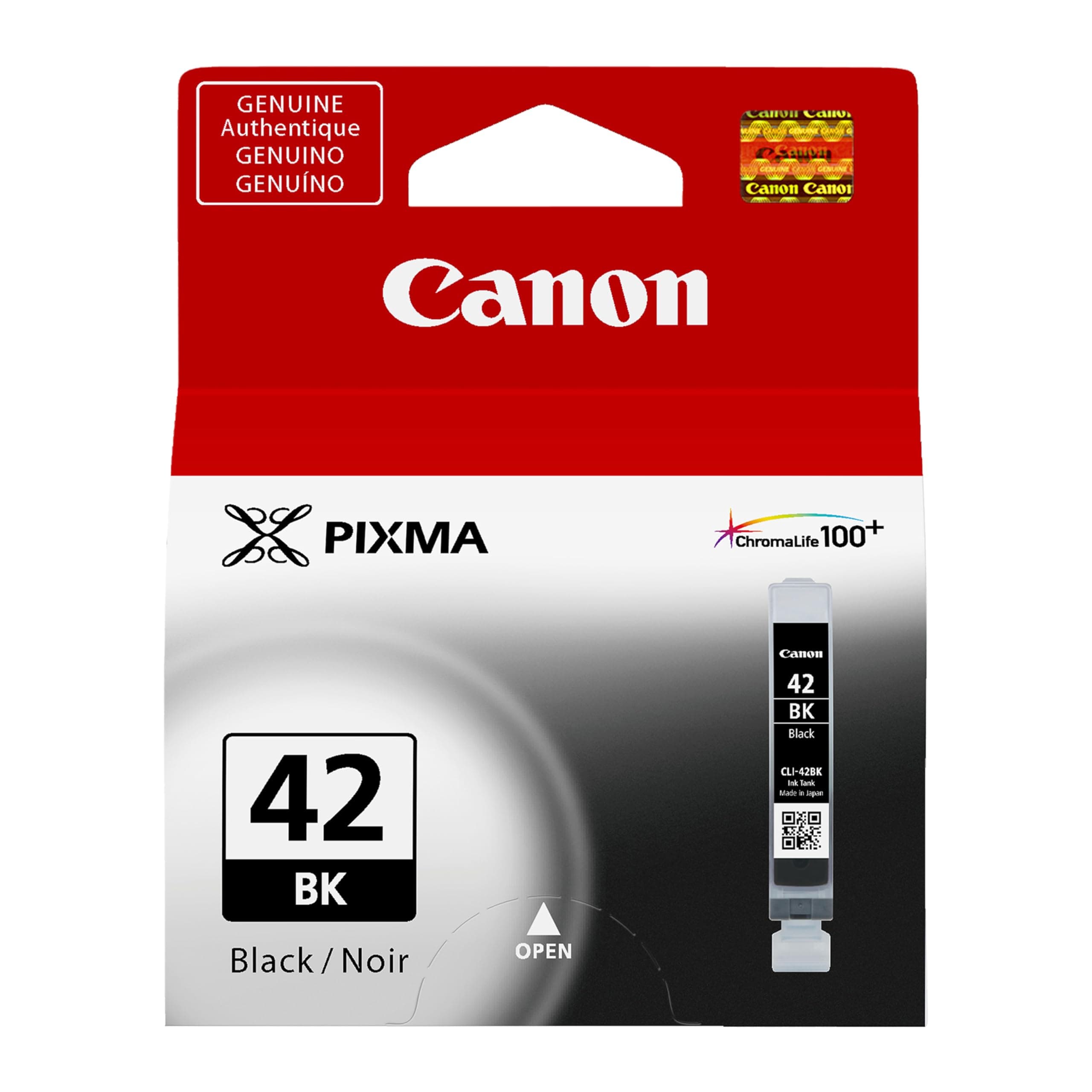 Canon CLI-42 Genuine Black Ink Tank, Compatible with PIXMA PRO-100 Printers