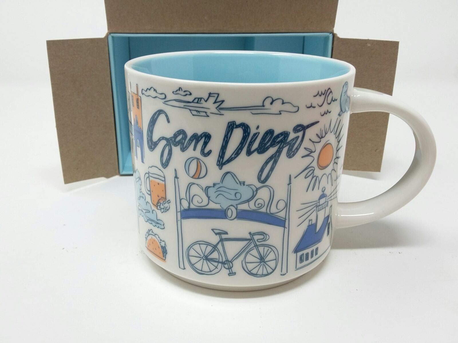 Ceramic Mugs - Been There Series - San Diego
