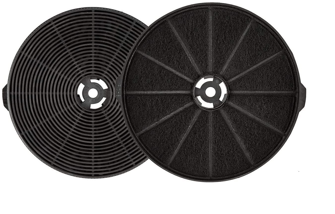 AllSparesActivated Carbon Filter (x2) for Respekta, Bomann, Klarstein - 259 x 229 x 22 mm - Plastic, 0.29 kg