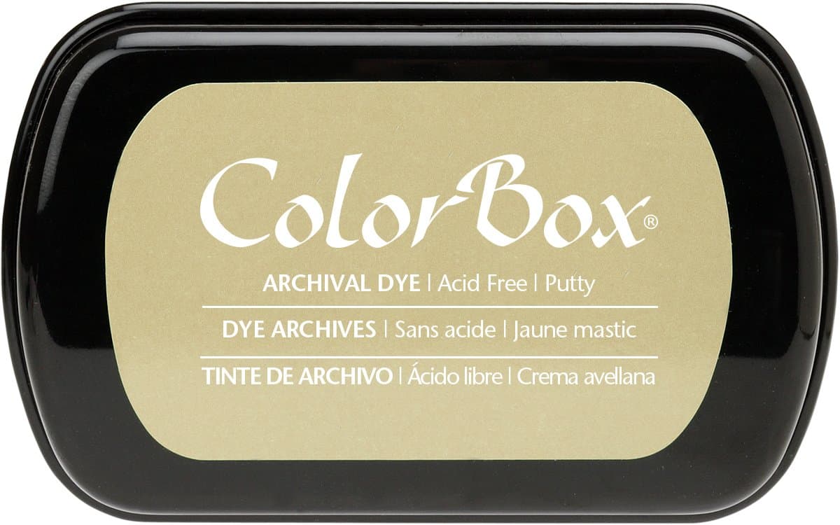 ColorBox Archival Dye Ink Full Size Inkpad, Putty