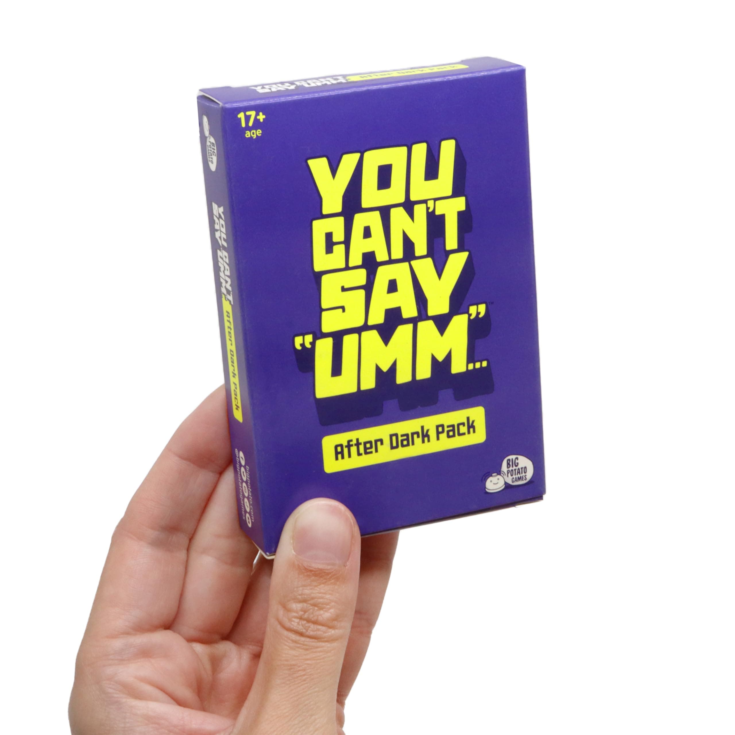 You Can’t Say Umm: After Dark Pack – Adult Expansion for the Hilarious Word Game | Rude Wordplay for Parties, Nights In & Laughs with Friends | Base Set Required