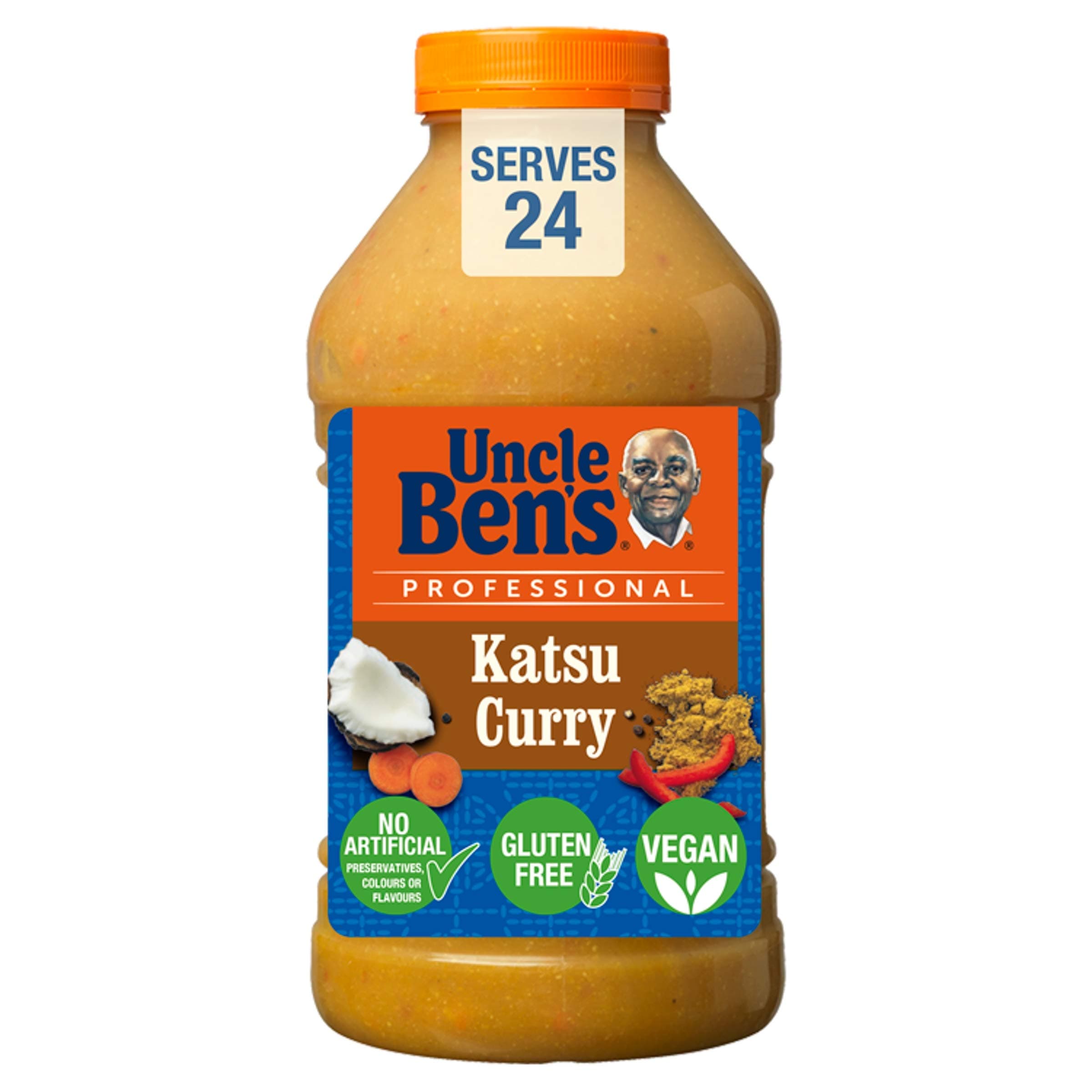 Uncle Bens Katsu Curry Cooking Sauce - Bulk 2.23 kg, 24 servings