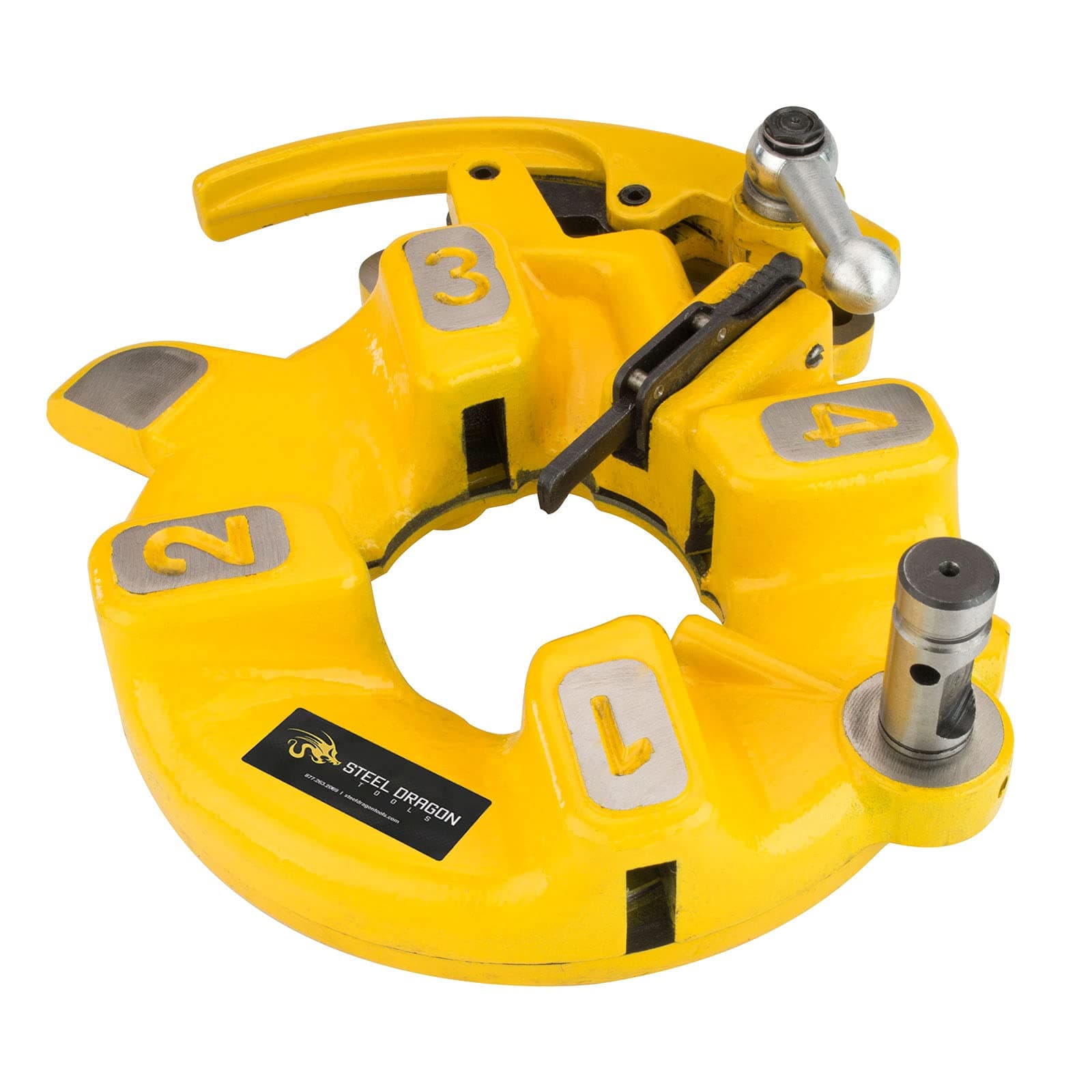 Steel Dragon Tools 815A Pipe Threading Die Head – Fits RIDGID 300/535 – 1/8"–2" Capacity, Self-Opening