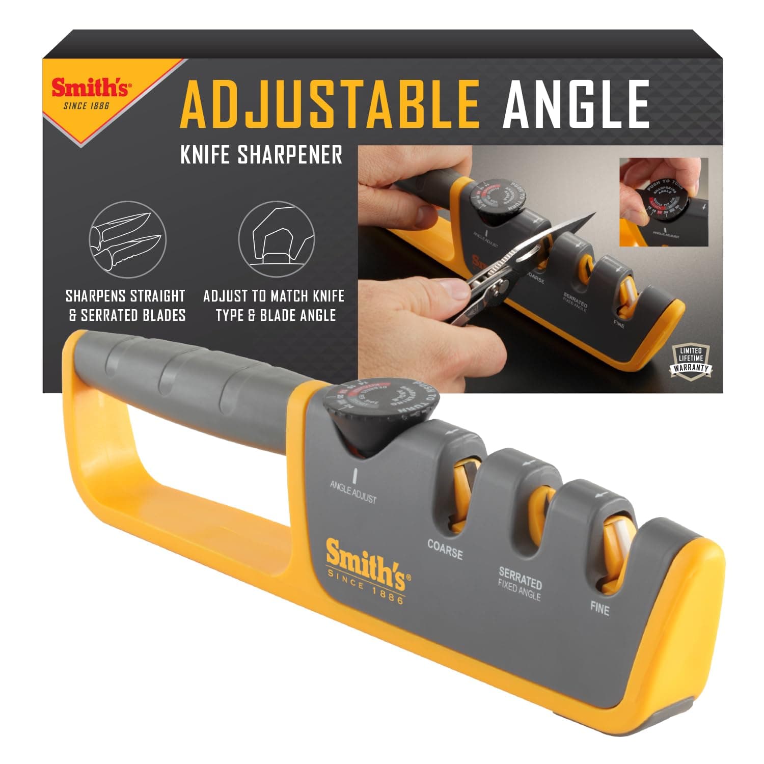 Smith's Adjustable Angle Knife Sharpener