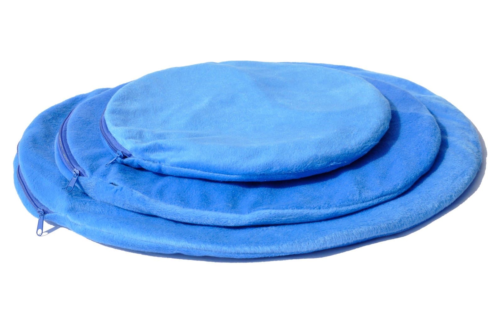 PlayaPup Pup Warmer Heating Dog Mat, Pressure Activated with Chew Resistant Cord, Blue, Small