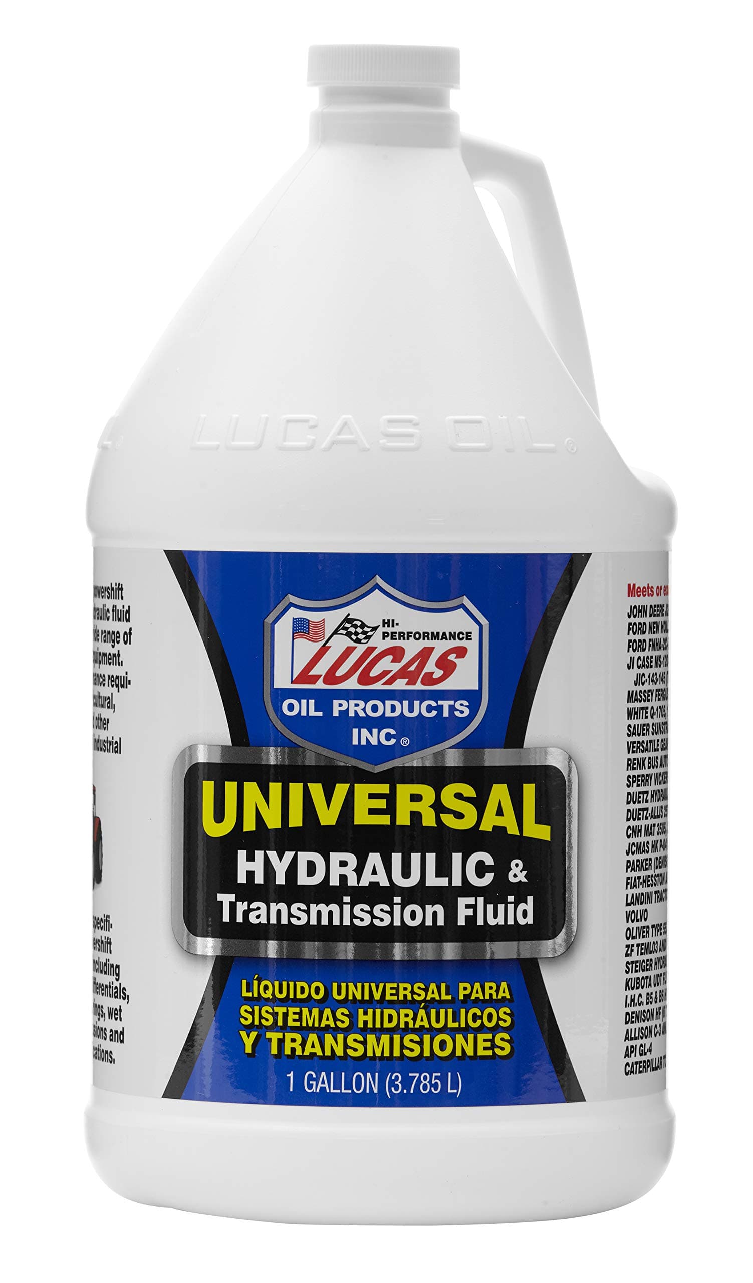 Lucas Oil 10017 Universal Hydraulic & Transmission Fluid - 1 Gallon