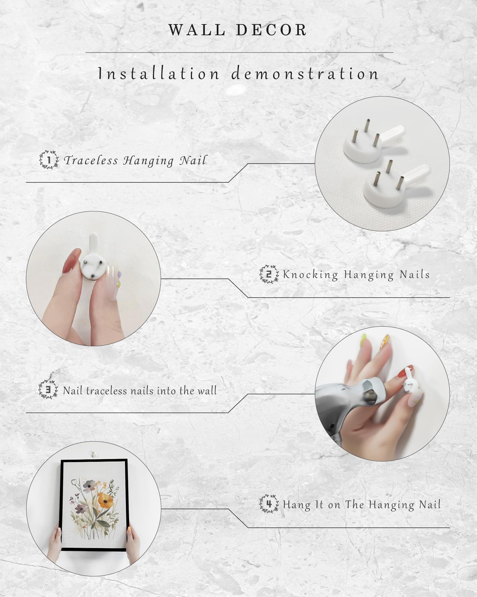 PHOPAGO 16x24in Large Minimalist Abstract Framed Wall Art Modern Colorful Line Wall Decor Geometric Artwork Bedroom Living Room Black Framed