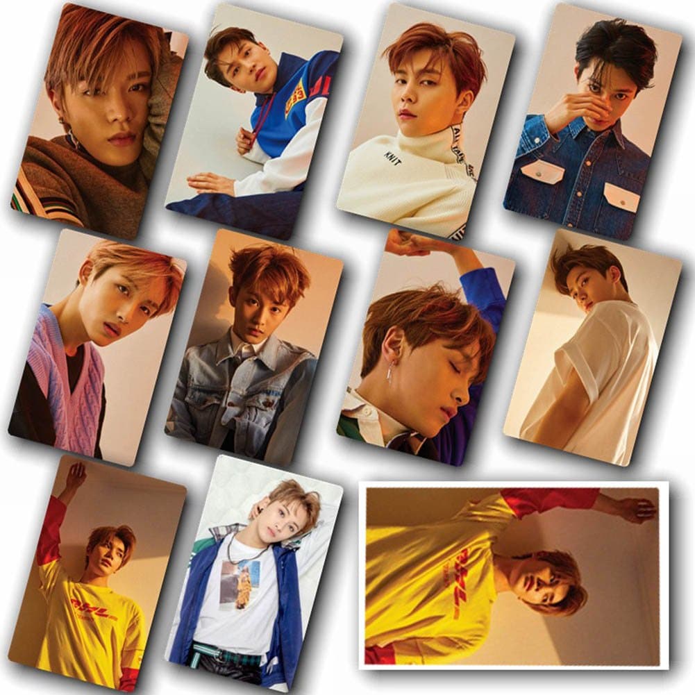 gerFogoo 2020 Kpop NCT 127 NCT U NCT Dream Lomo Card Postcard 《WE are Superhuman》《NCT #127 Regulate》《Awaken》Sticker Paintings Photo Hot Gift(H07)