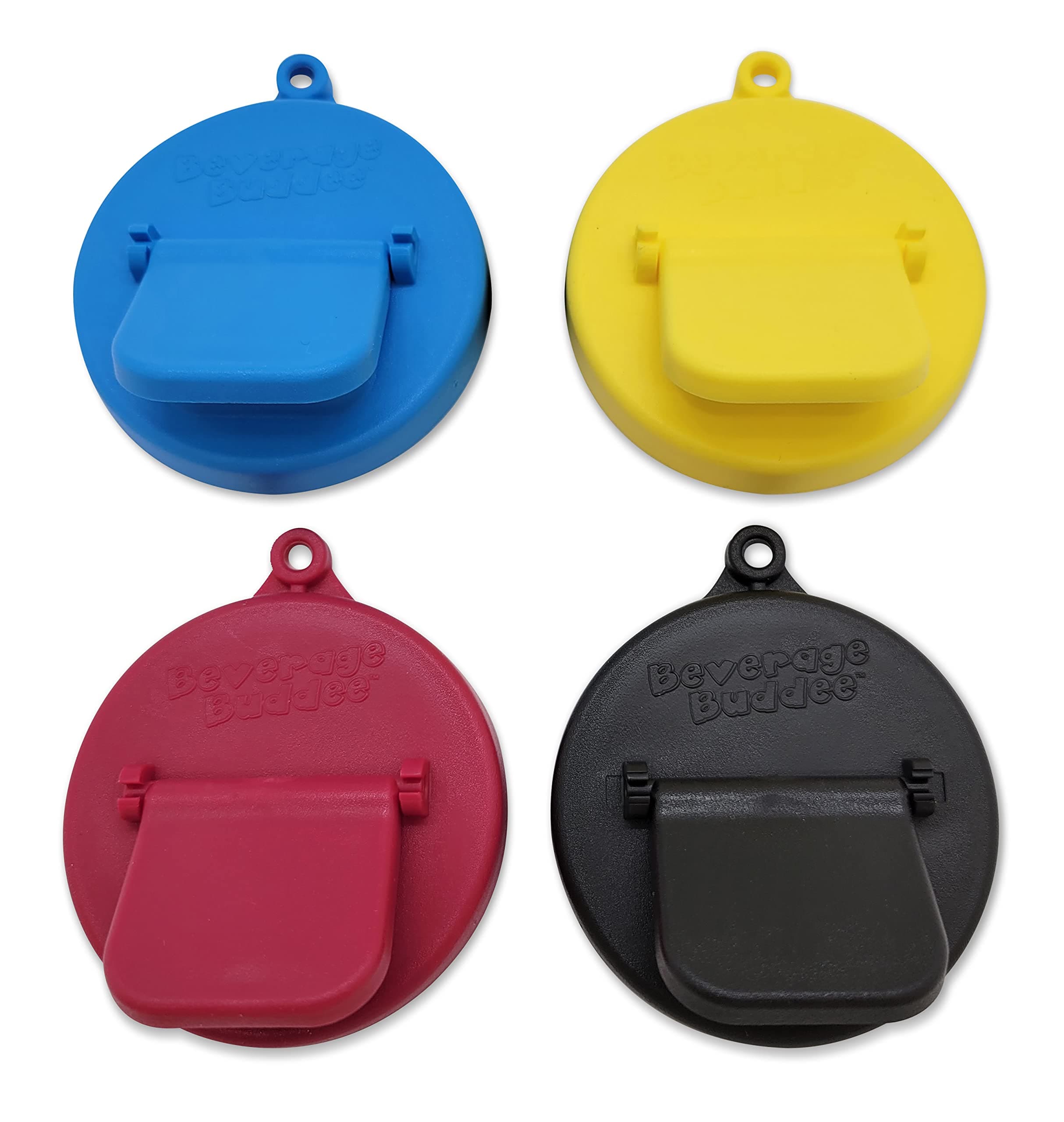 Can Cover - Best Can Cover For Standard Size Soda/Beer/Energy Drink Cans - - BPA-PCB Free - 4 pack (Asst Colors)