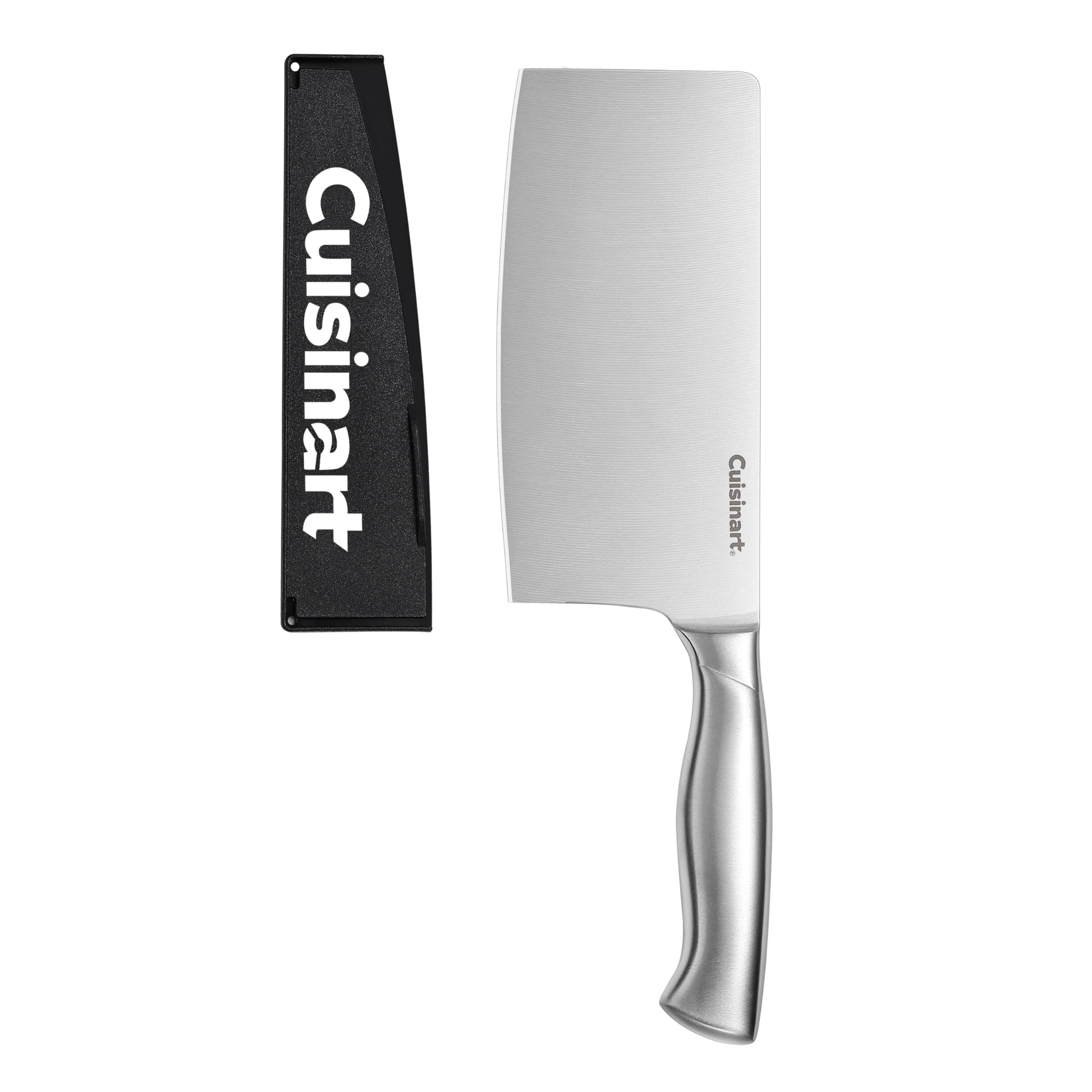 Cuisinart 7" Stainless Steel Cleaver with Blade Guard