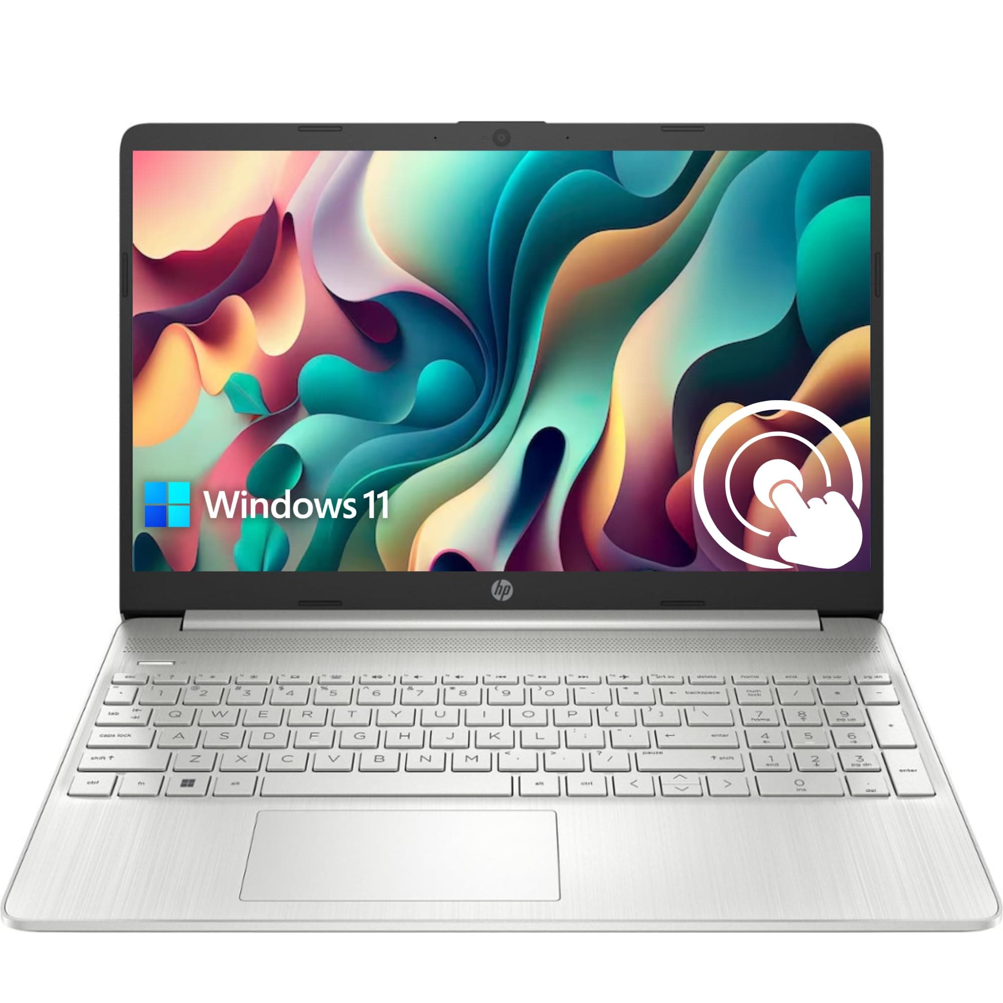 Pavilion 15.6" HD Touchscreen Anti-Glare Laptop, 16GB RAM, 1TB SSD Storage, Intel Core Processor up to 4.1GHz, Up to 11 Hours Long Battery Life, Type-C, HDMI, Windows 11 Home, Silver