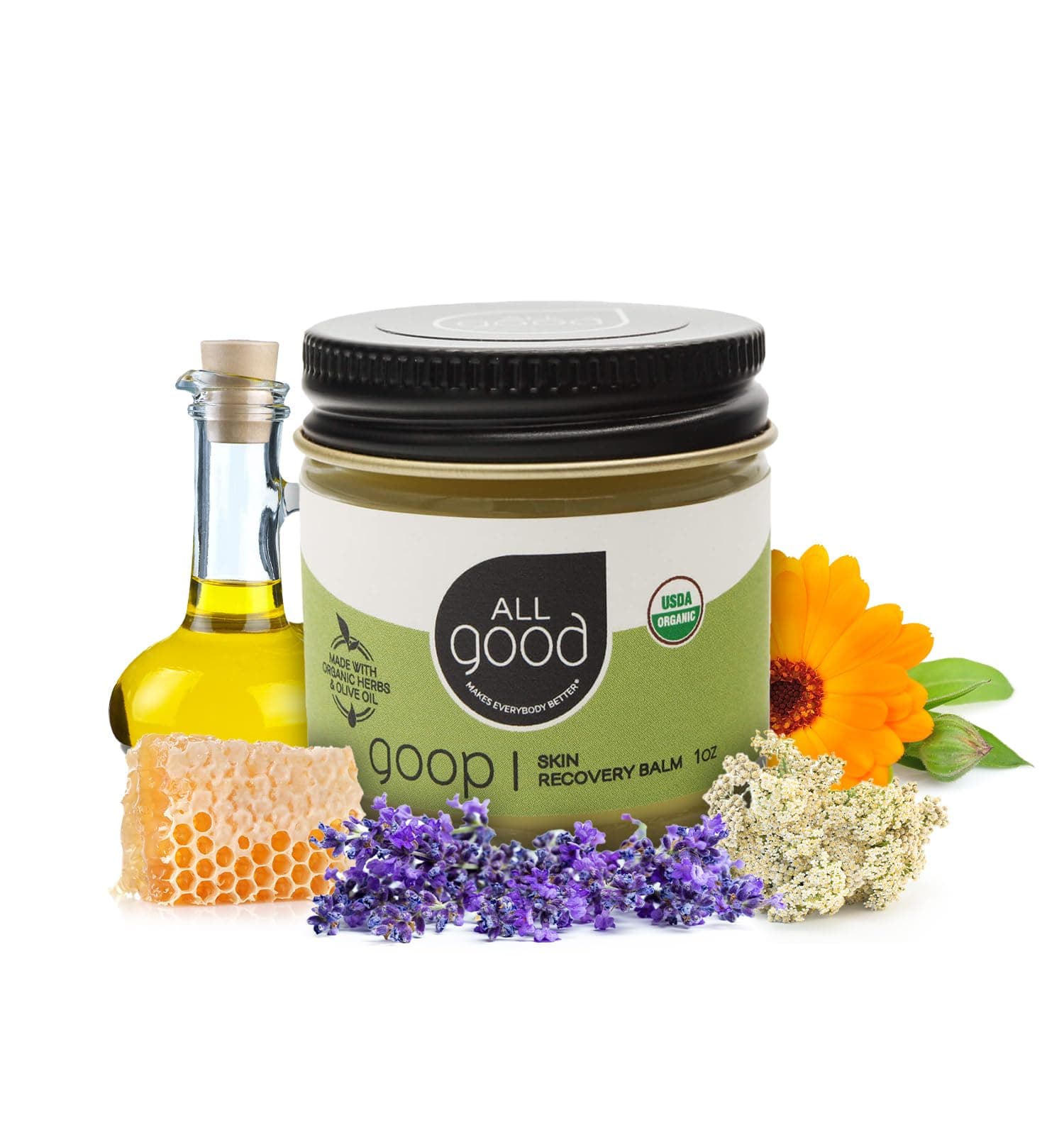 All Good (30ml, Single) - Organic Healing Balm & Ointment For Dry Skin/Lips, Cuts, Scars, Blisters, Nappy Rash, Insect Bites, Sunburn, & More (30ml)