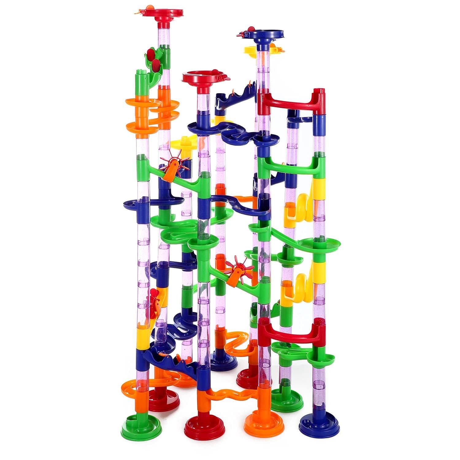 SOKA® 150 PCS Marble Run Construction Building Block Race Game - Perfect Educational Creative Toy For Kids Boys & Girls
