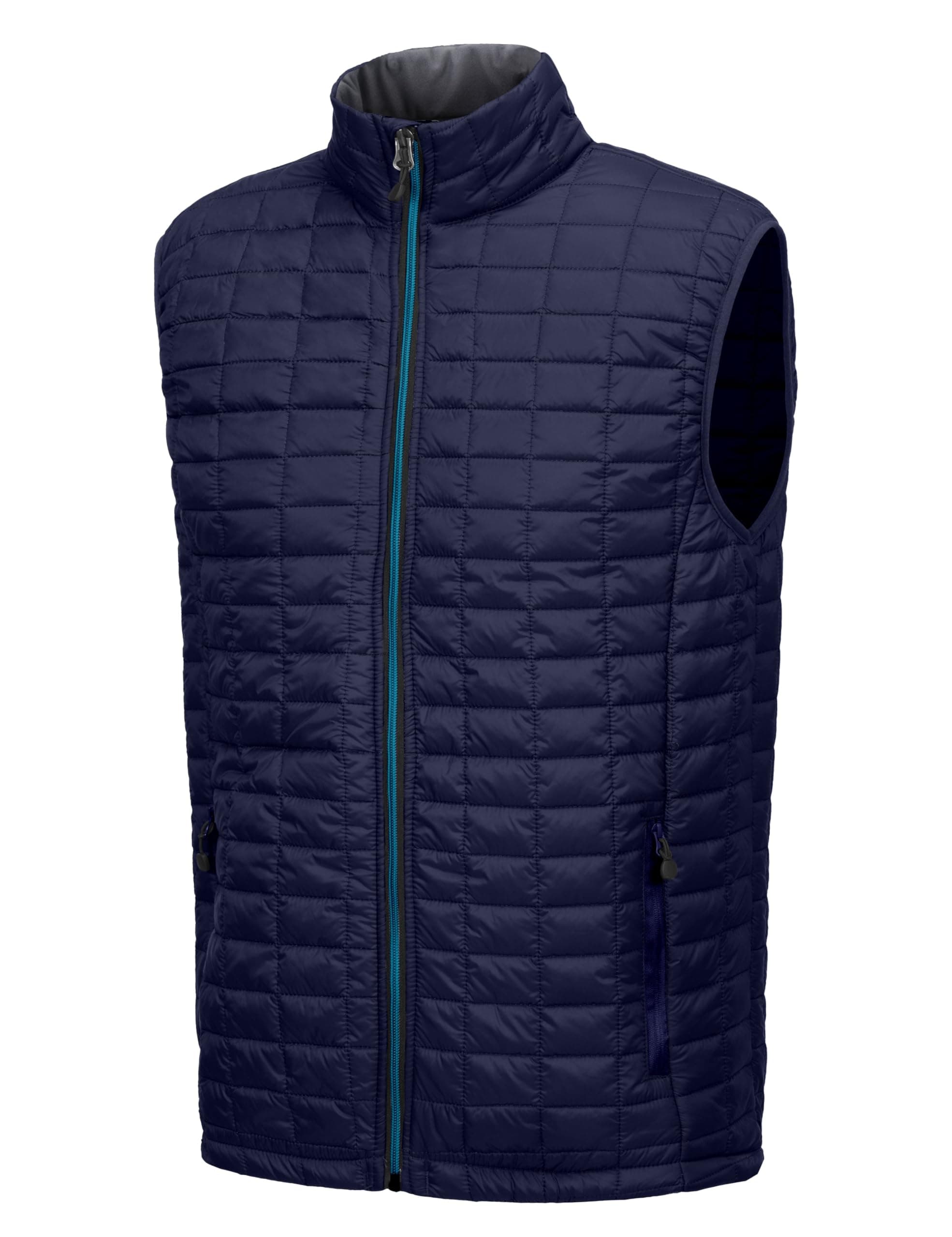 Little Donkey AndyMen's Puffer Vest, Lightweight Warm Sleeveless Jacket for Hiking Travel Golf