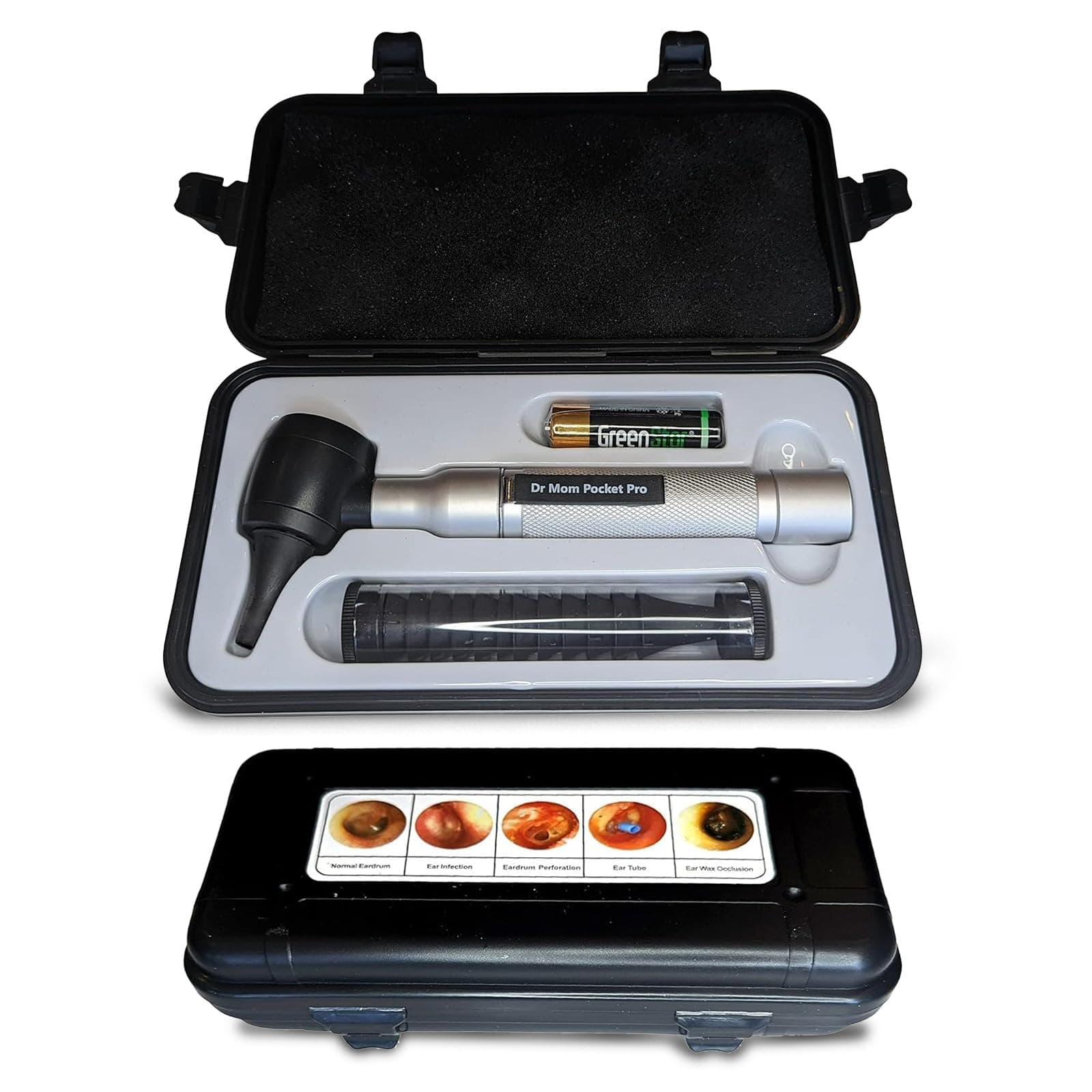 4th Generation Dr Mom LED Pocket Pro Otoscope - High Quality Aircraft Aluminum Construction