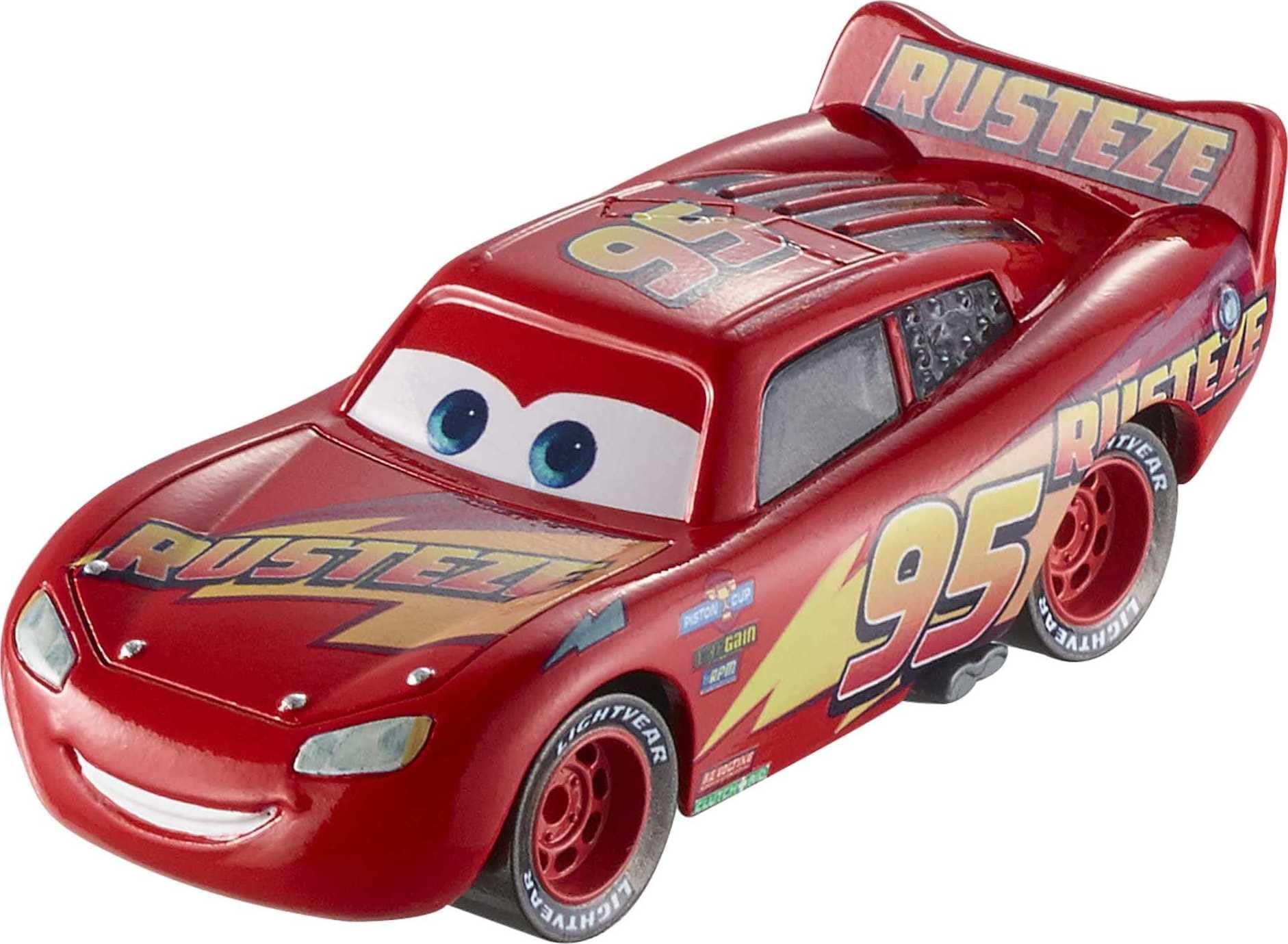 Mattel Disney Cars Rust-Eze Lightning McQueen Die-Cast Vehicle English Version