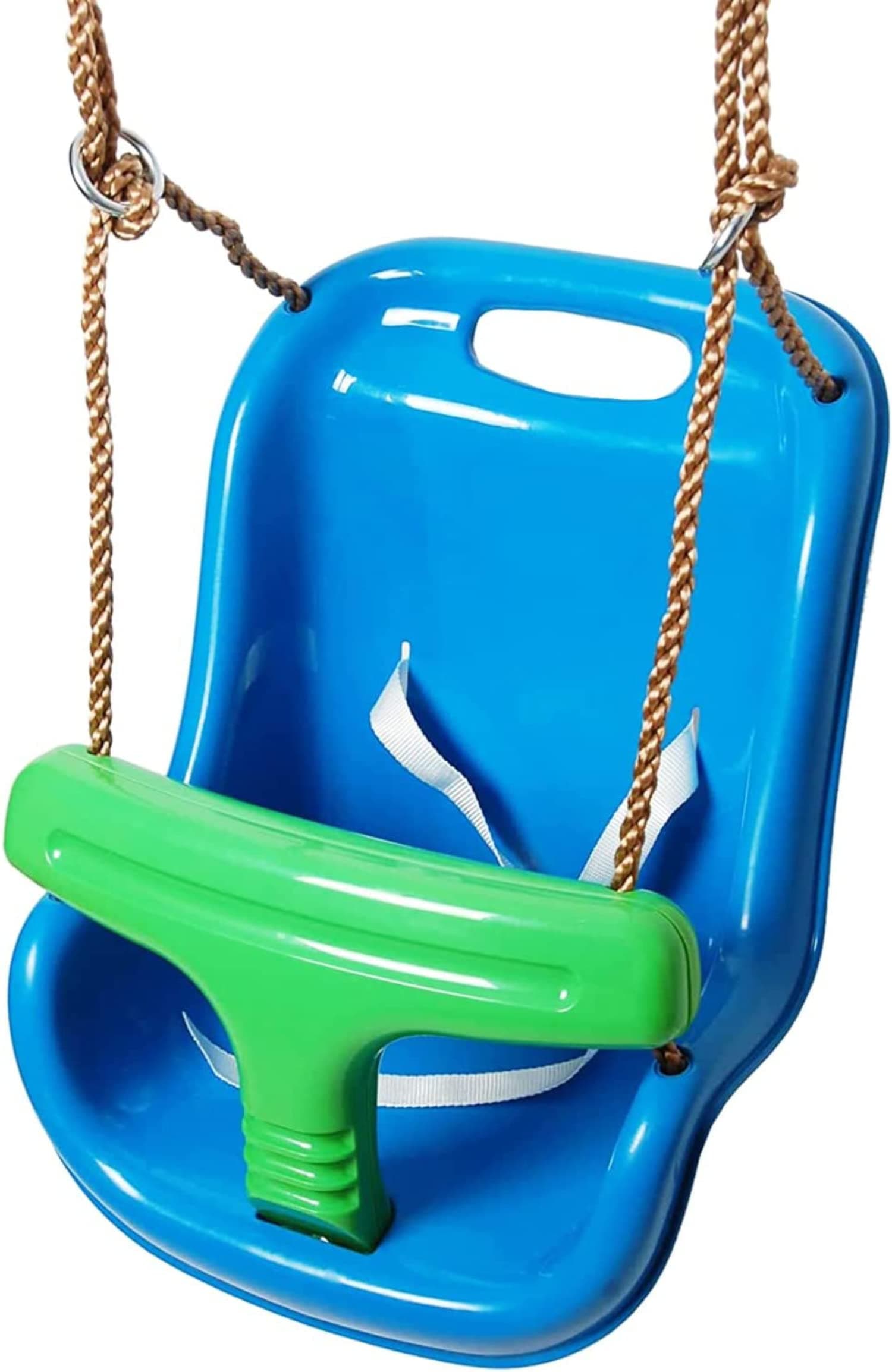 Plastic baby swing seat