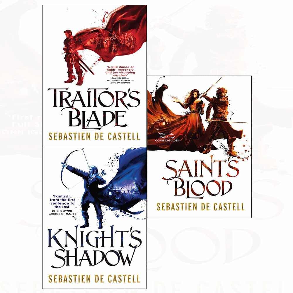 Greatcoats book traitor's blade, knight's shadow, saint's blood 3 books collection set