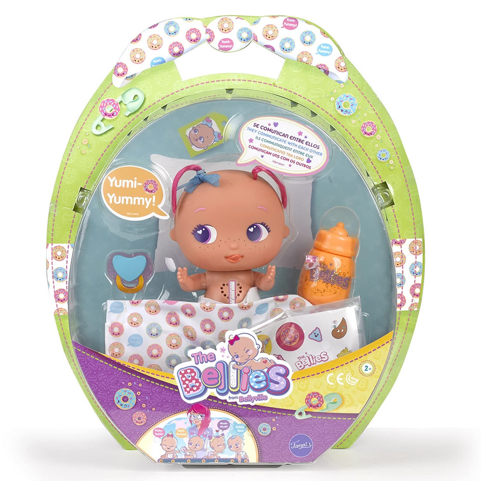 The Bellies Yumi Yummy Interactive Doll for Children from 3 to 8 Years (Famosa 700014565)