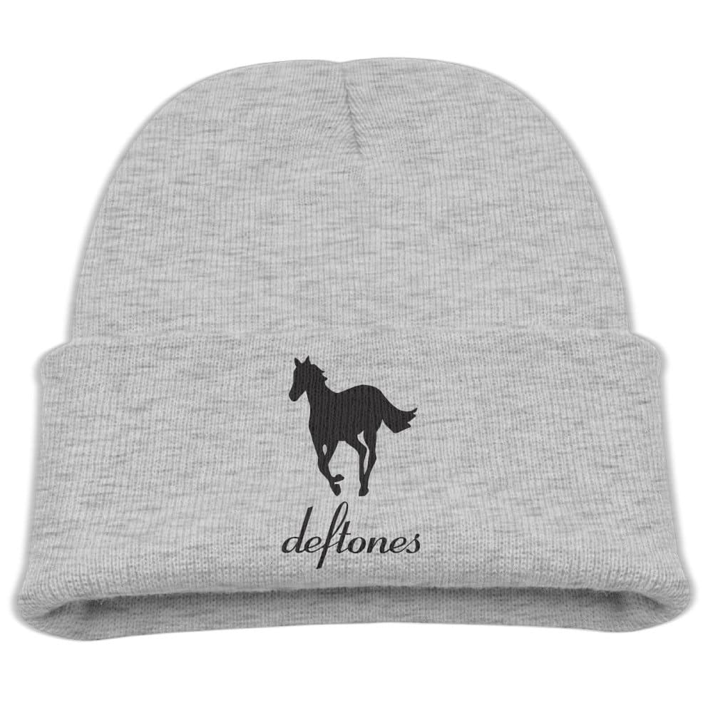 Eamy Infant The Deftones Horses Logo Slouchy Beanie Watchcap