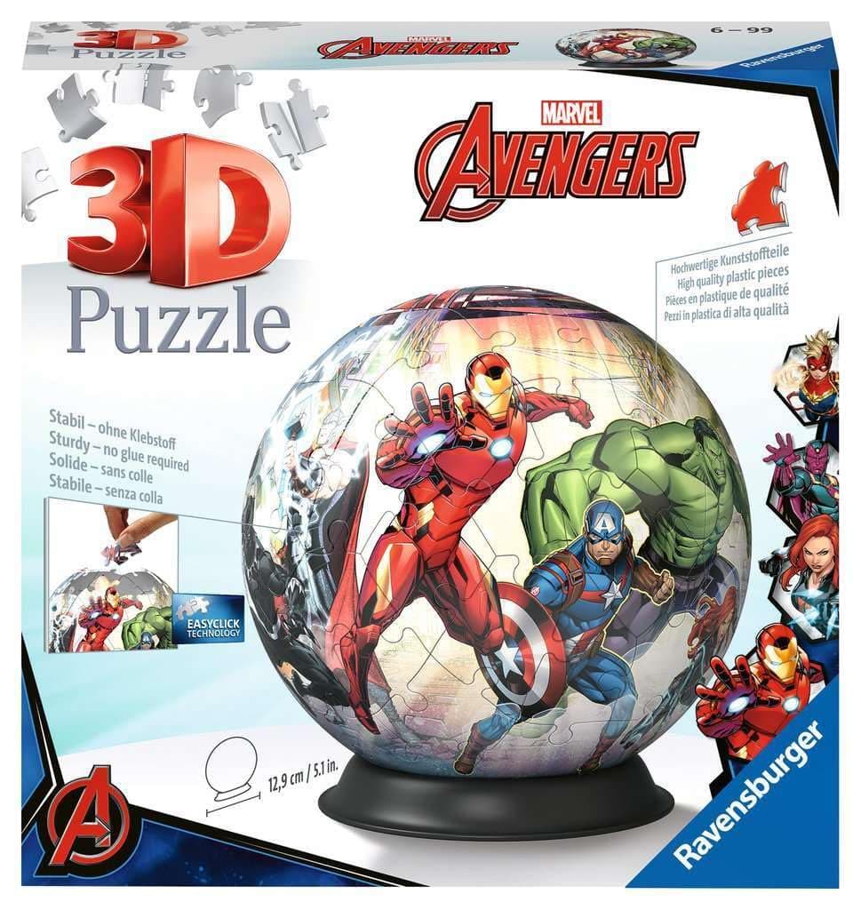 Marvel Avengers 3D Jigsaw Puzzle for Kids Age 6 Years Up - 72 Pieces - No Glue Required