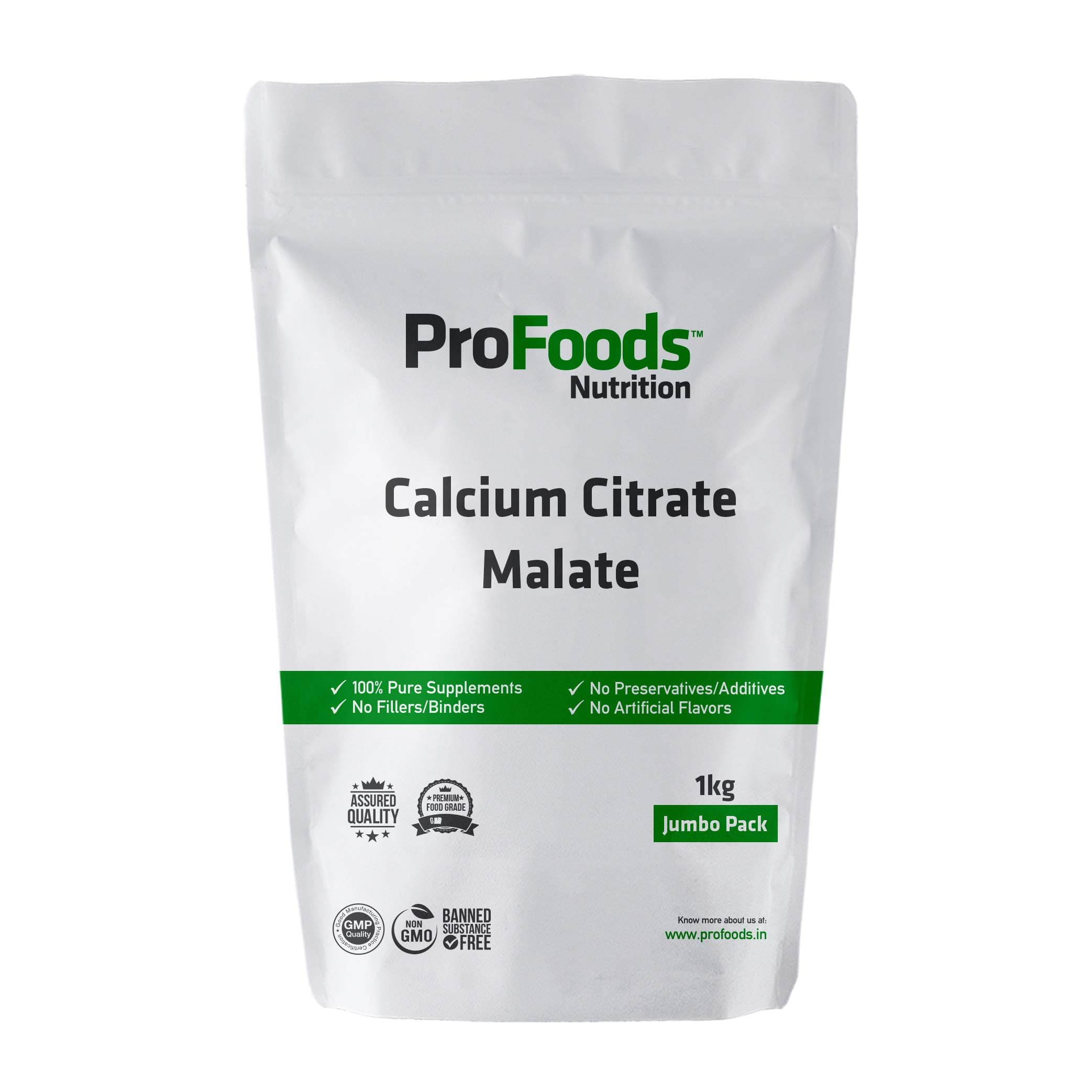 Profoods Calcium Citrate Malate Powder (1 kg)