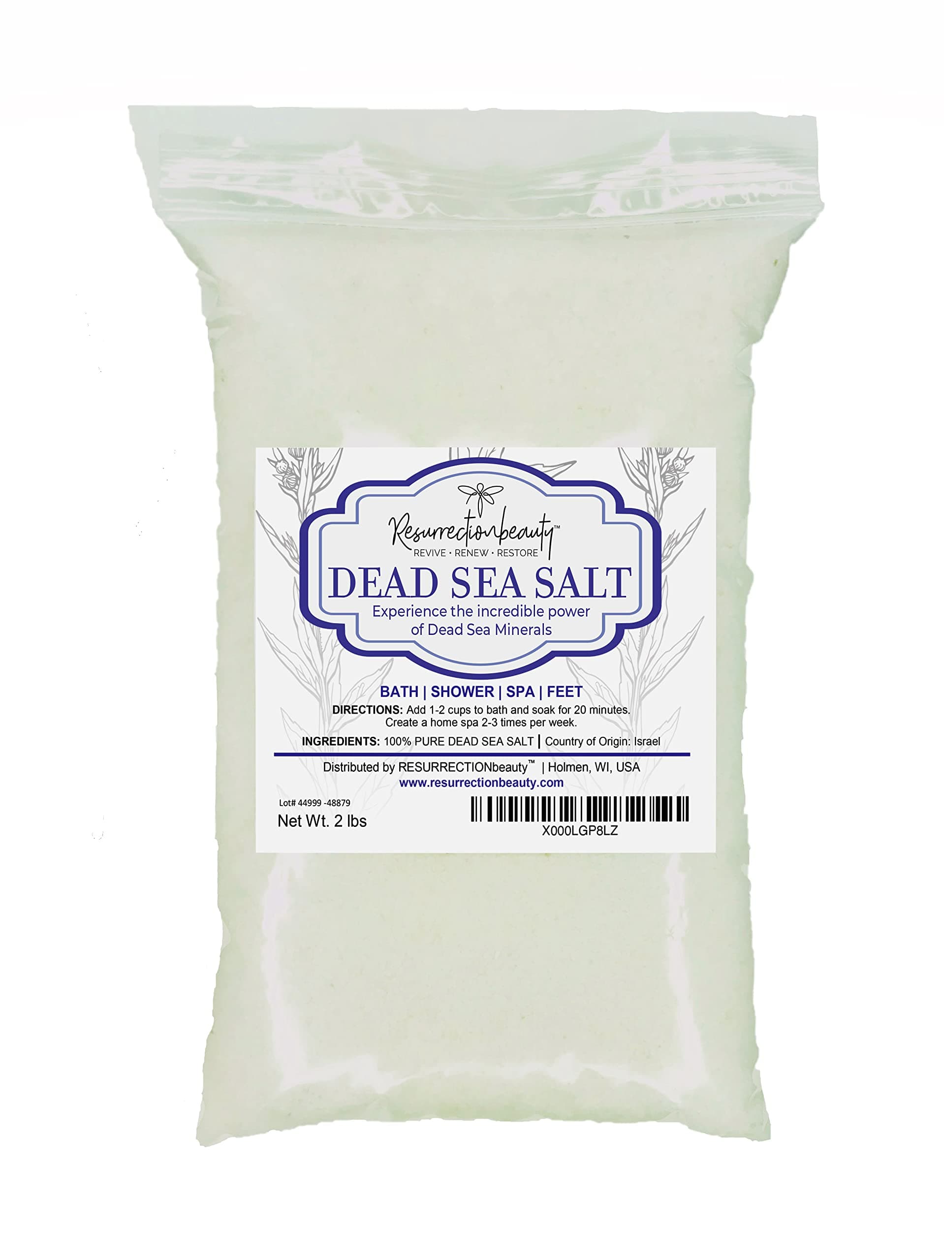 100% Pure Dead Sea Salt 2lb