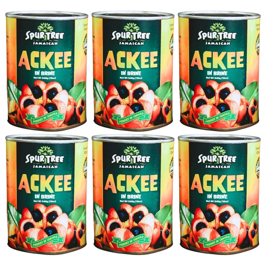 Spur Tree Jamaican Ackee in a Can – Delicate Tropical Sensation – Have A Unique Breakfast with Our Can Ackee Jamaican (6 pack)