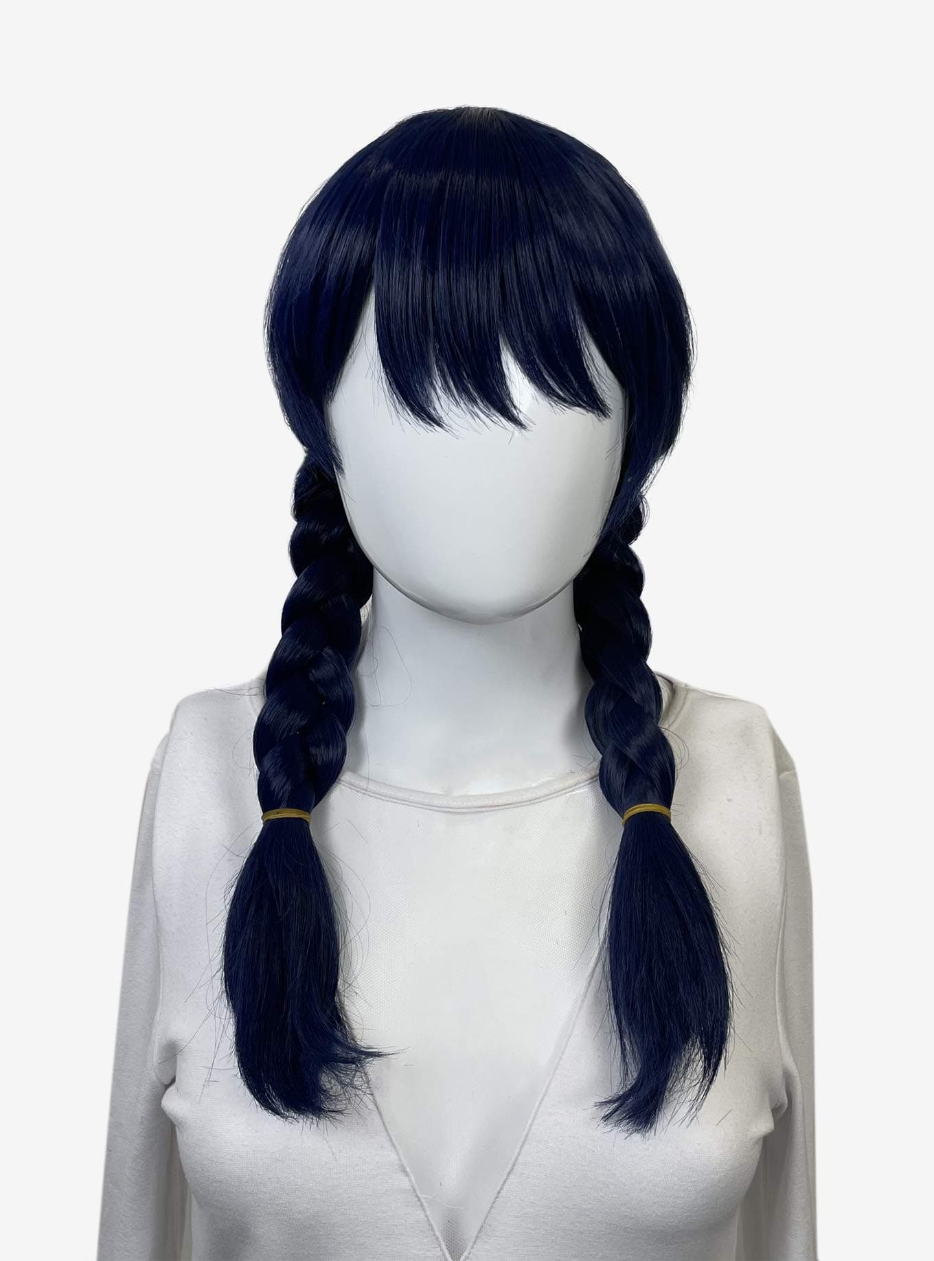 Epic Cosplay’s Food Wars!: Shokugeki no Soma Cosplay Wig: The Megumi Tadokoro Wig (Shoulder Length Blue with Bangs Cosplay Wig)