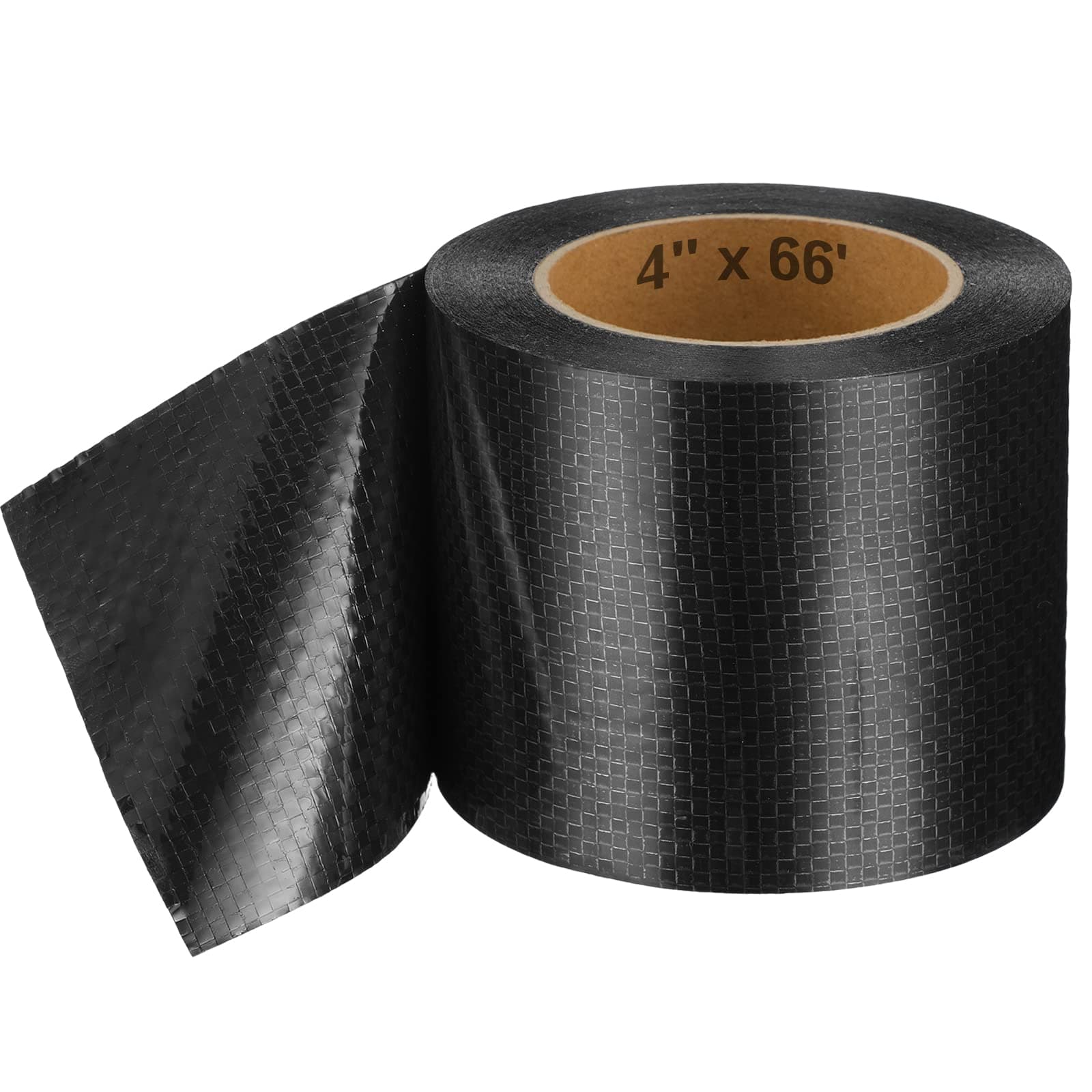 4 Inch x 66 Feet RV Underbelly Tape RV Underbelly Material Corrugated Waterproof Flex Belly Tape Thick Adhesive Patch Sealing Mobile Home Camper Travel Trailer Tear Repair