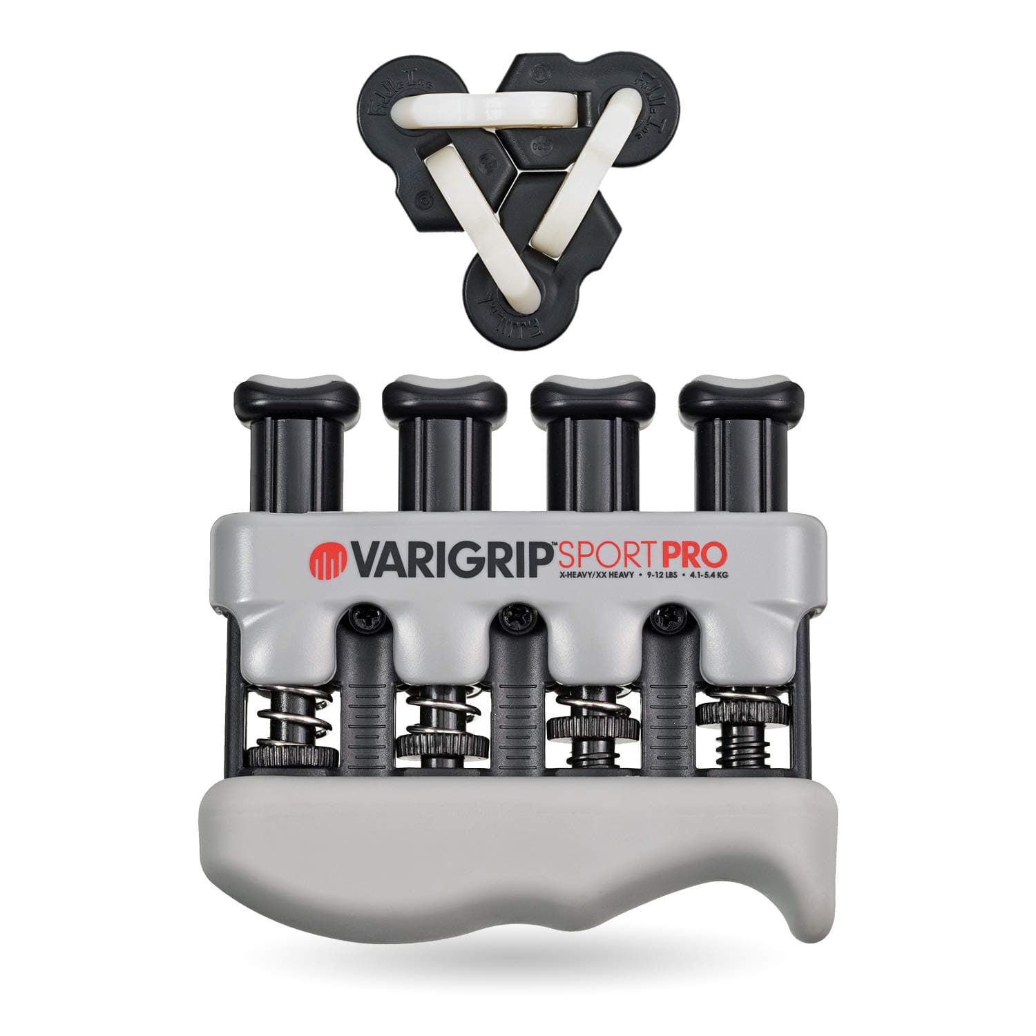 Dynatomy VariGrip Sport PRO Finger Strengthener, Adjustable Resistance Grip, FiddlLink Dexterity Tool, Fidget Toy Agility, Gaming, Climbing (VGSP FL)