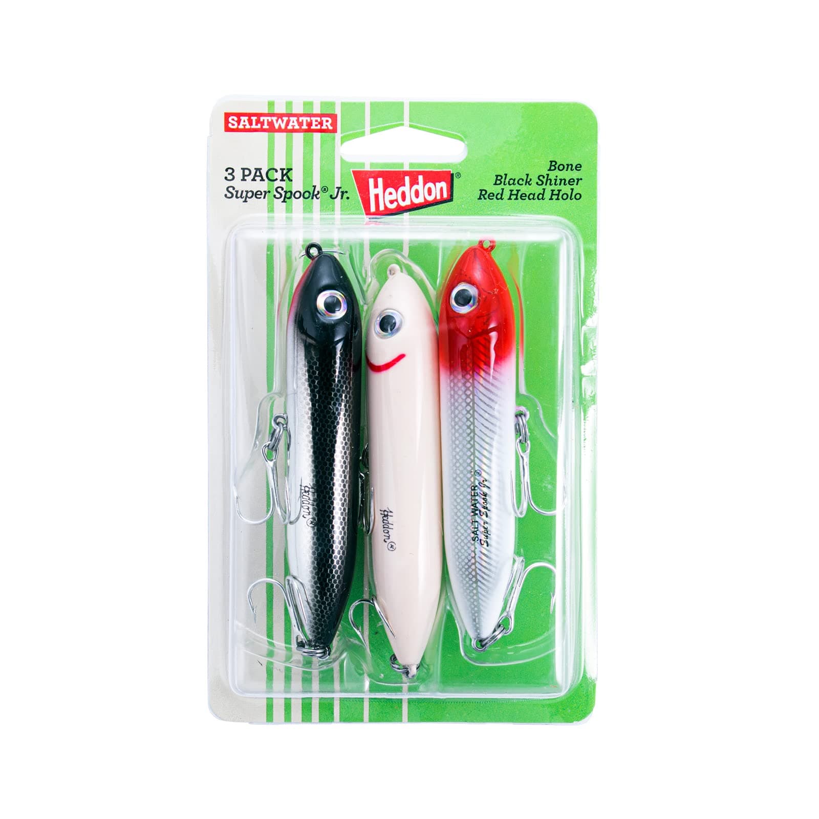Saltwater Super Spook Jr - 3 Pack PK3X9236-2,Multi,One Size