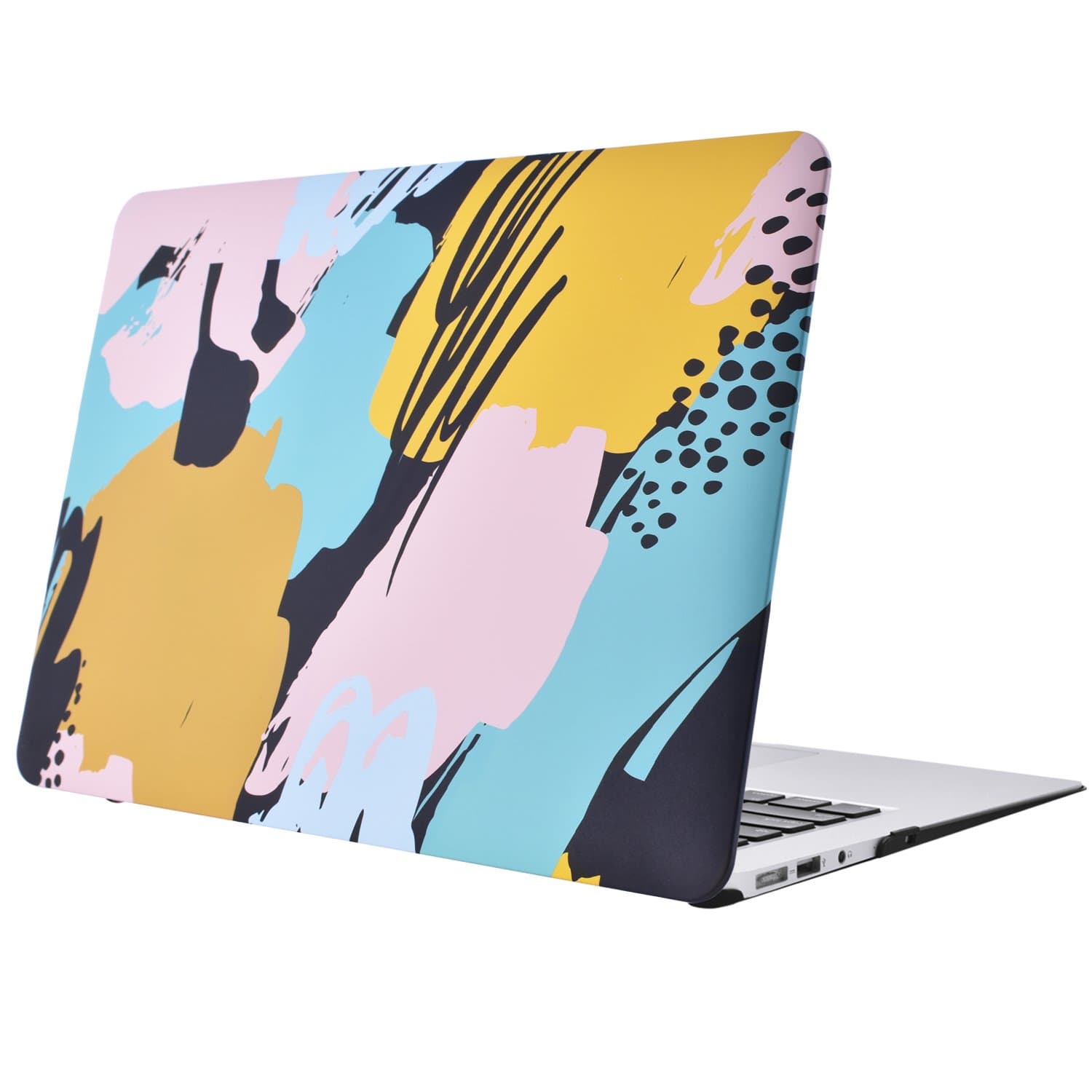 EGONE MacBook Pro 13 Inch Hard Plastic Protective Case Shell for Model A1989/A1706/A1708(2016-2018), Art