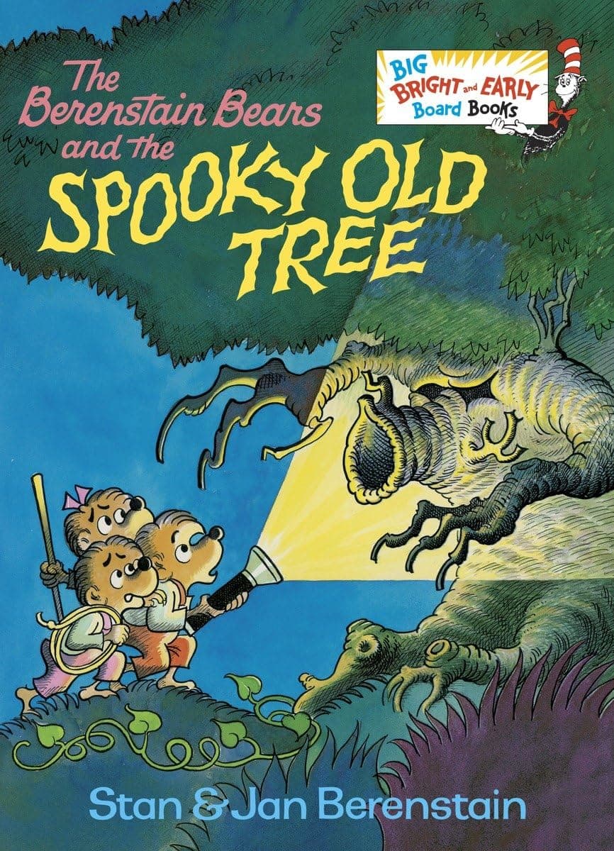 The Berenstain Bears and the Spooky Old Tree: A Picture Book for Kids and Toddlers (Big Bright & Early Board Book) Board book – July 22, 2014
