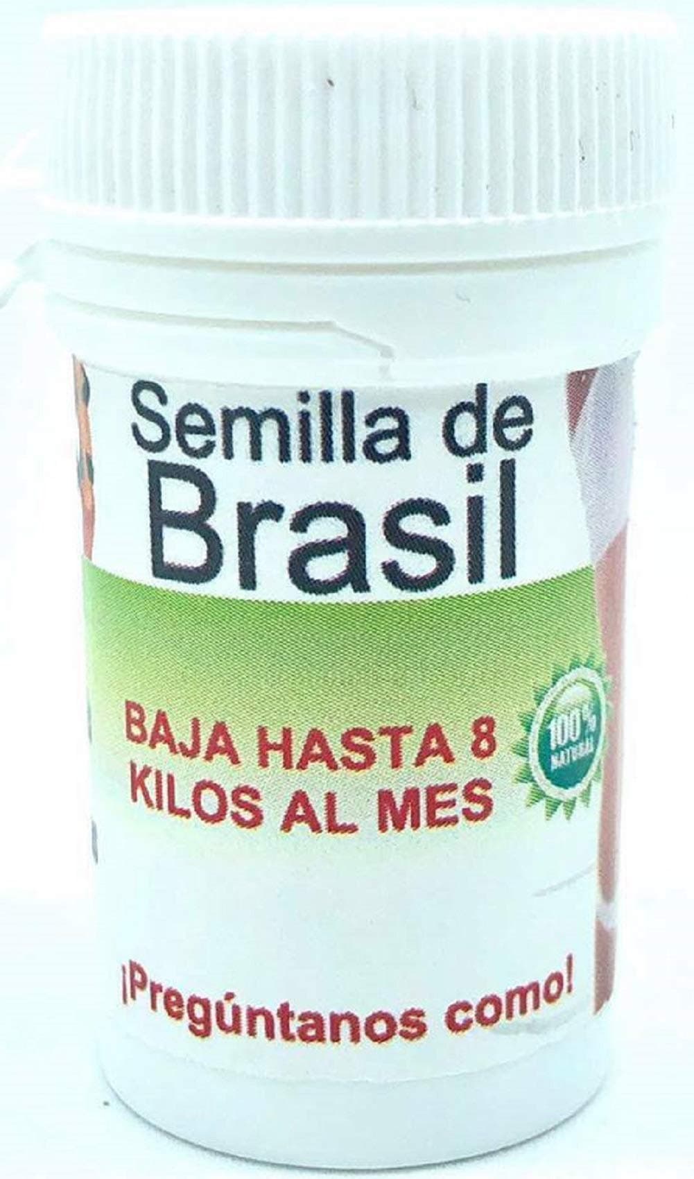 1 Bottles Semilla de Brasil Seed Original Brazilian Natural Weight Loss 30 Seeds For 30 day