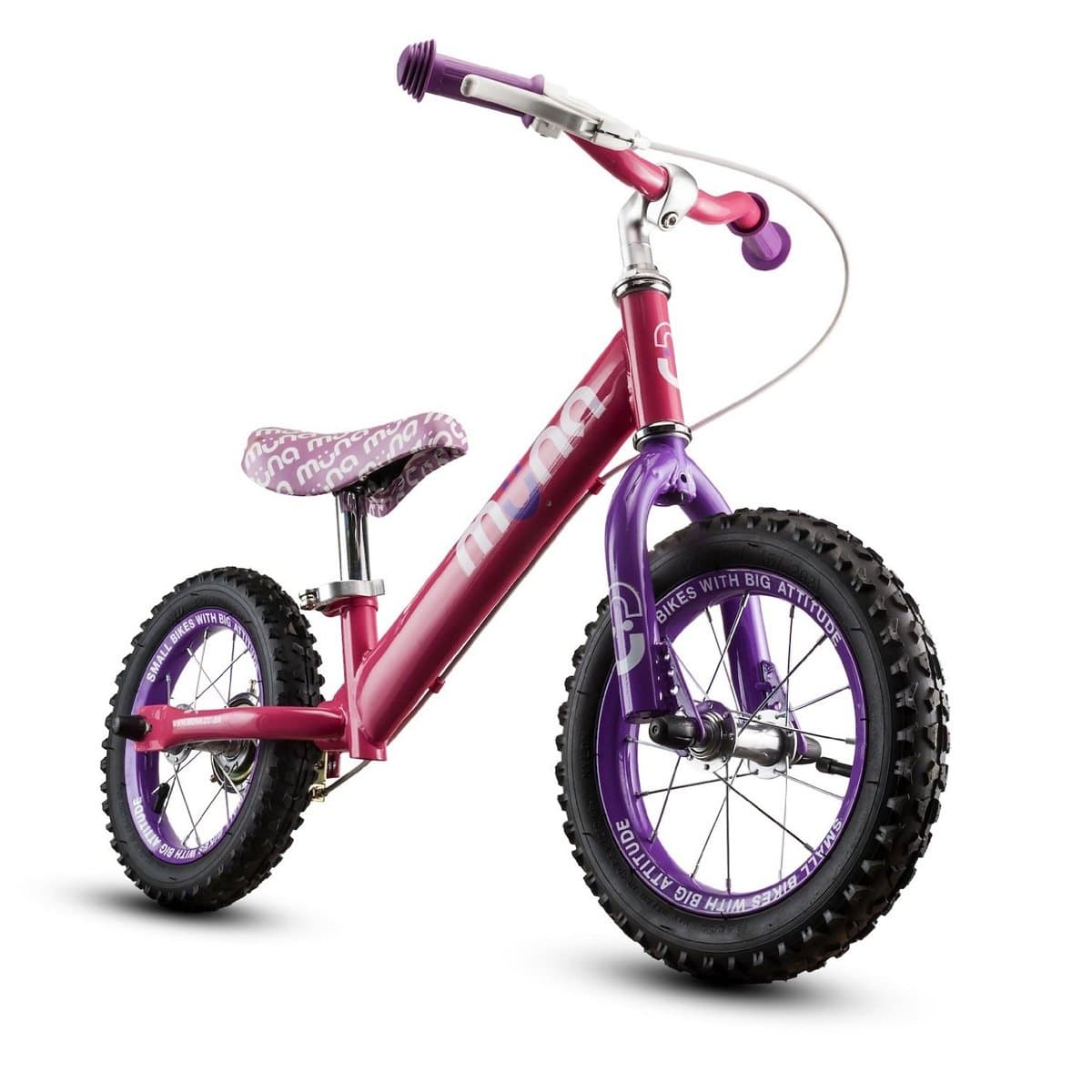 Muna Pinkie Balance Bicycle, 12"