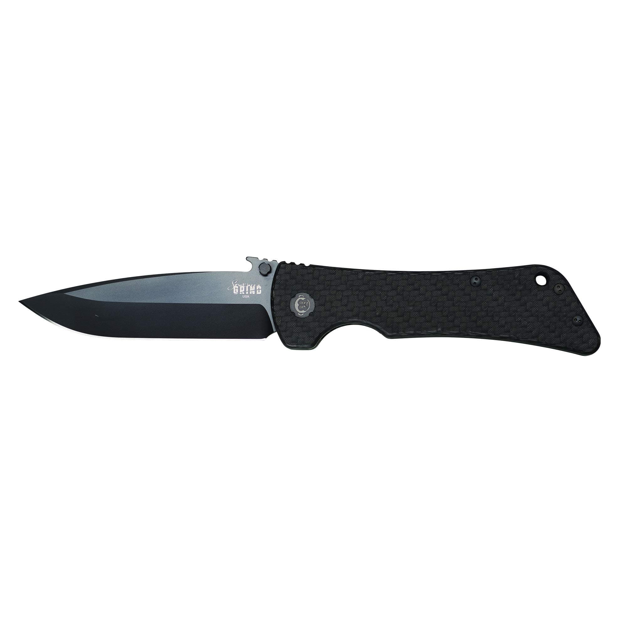 Southern Grind Bad Monkey Emerson Drop Point Blade Black